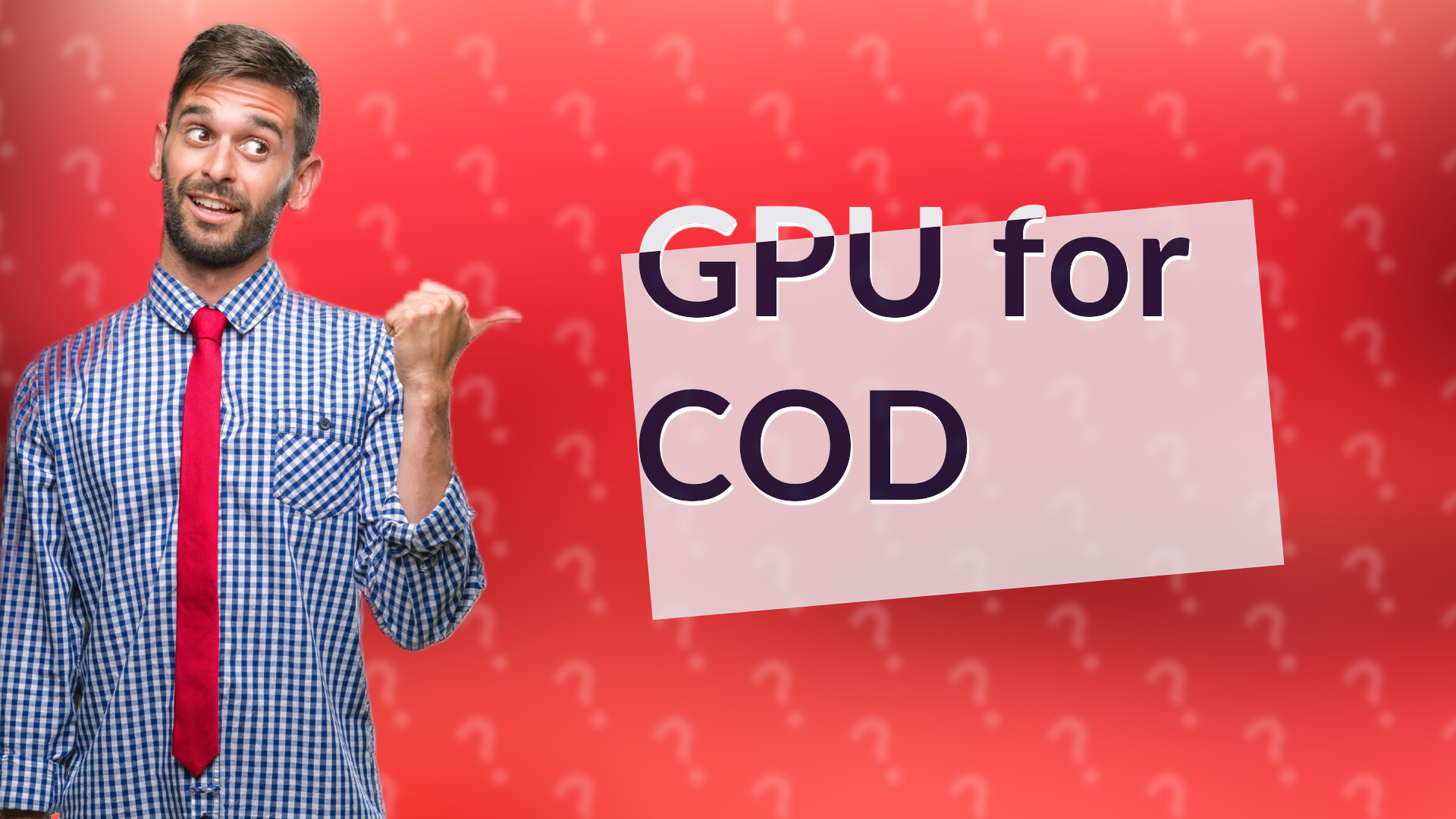 GPU for COD