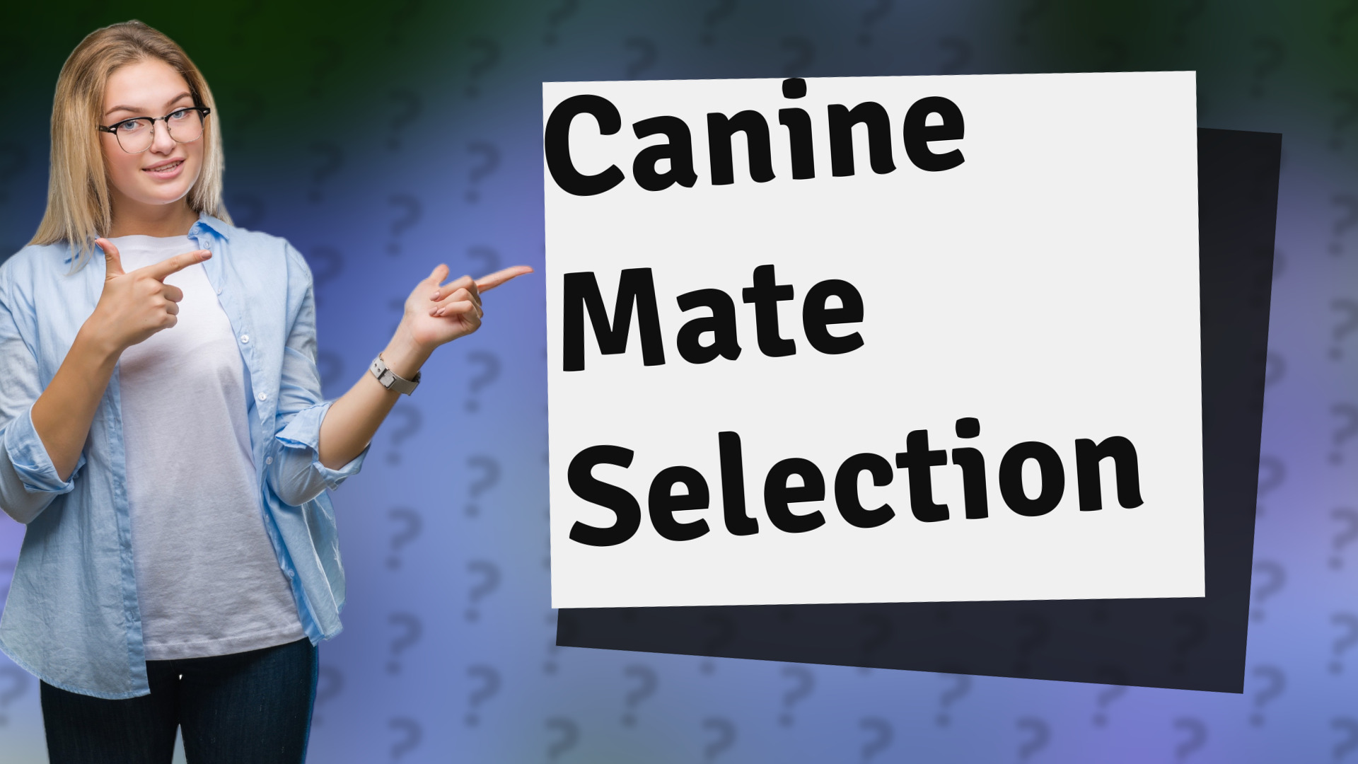 Canine Mate Selection