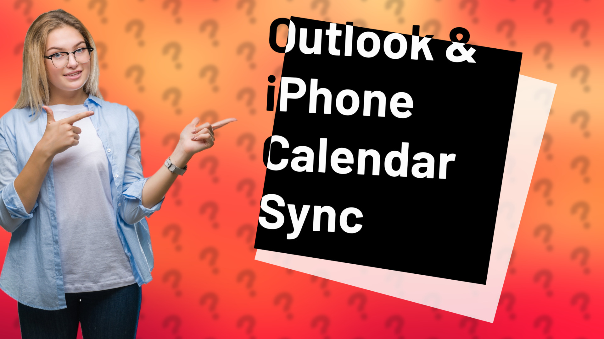 Outlook & iPhone Calendar Sync