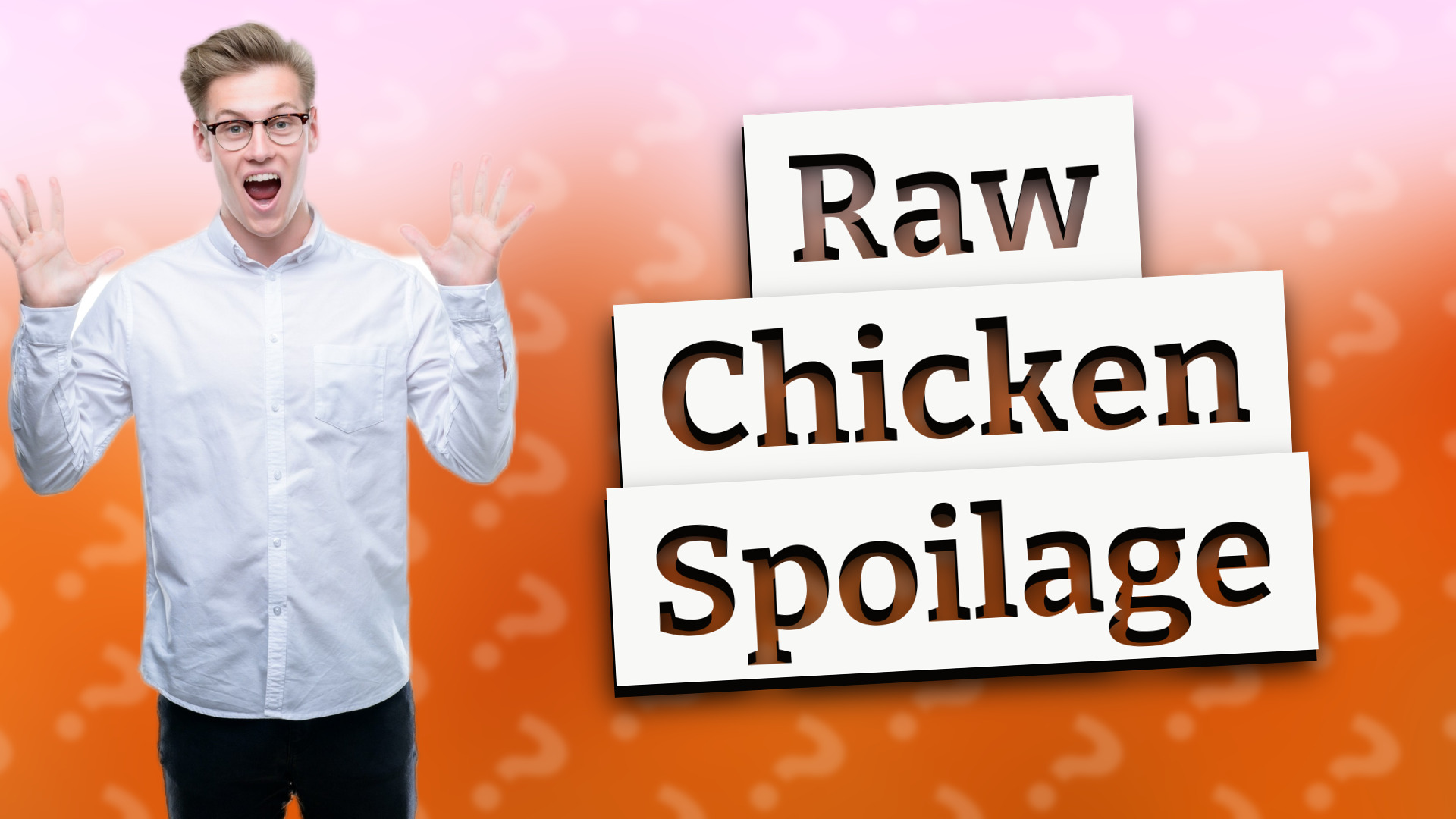 Raw Chicken Spoilage