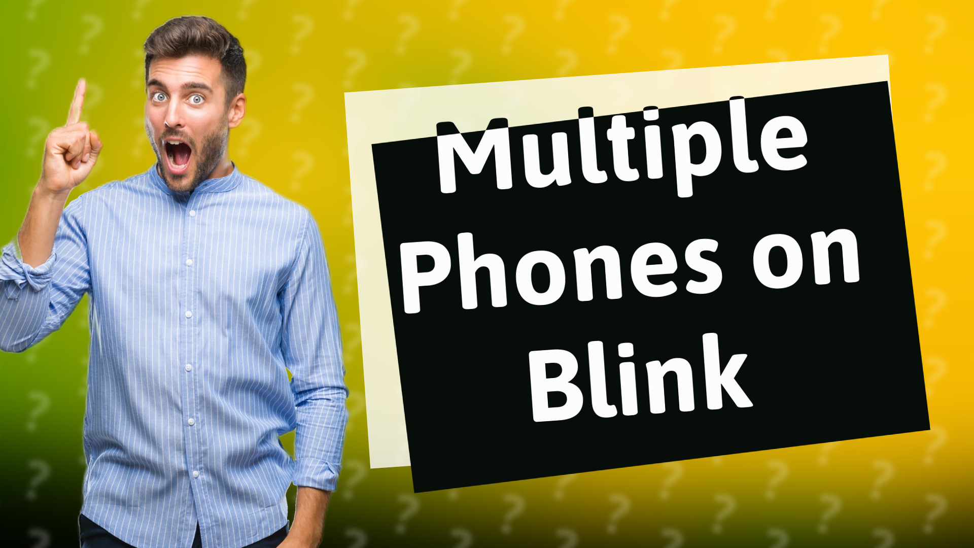 Multiple Phones on Blink