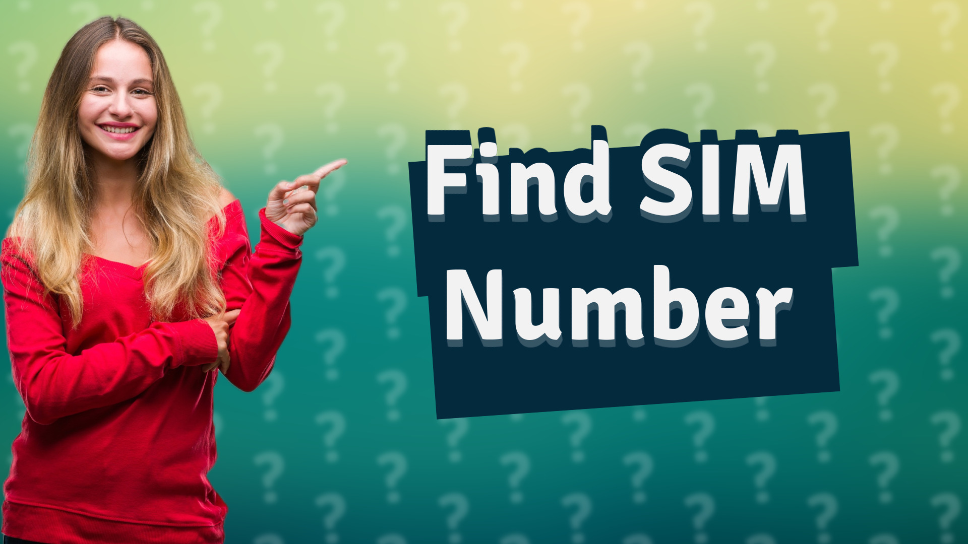 Find SIM Number