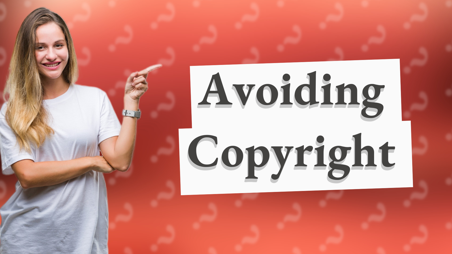 Avoiding Copyright