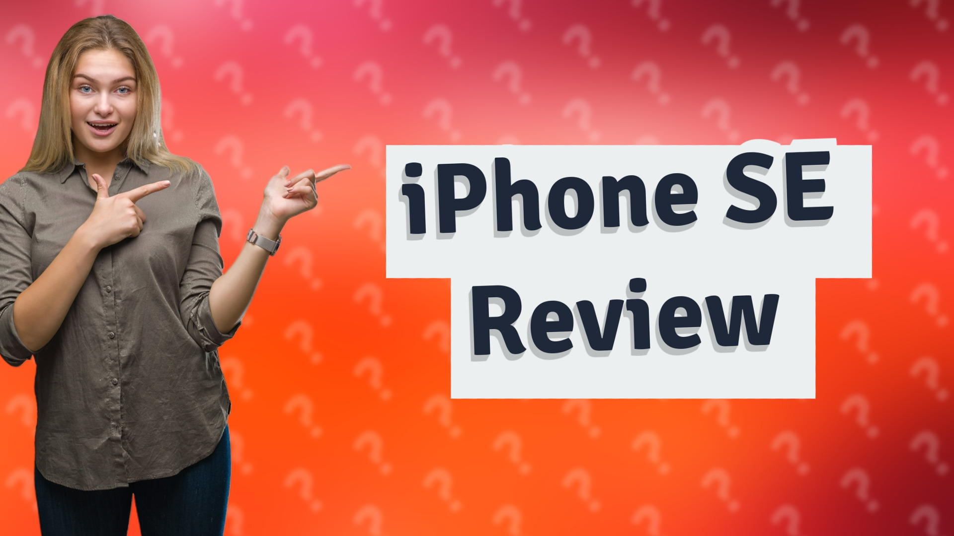 iPhone SE Review