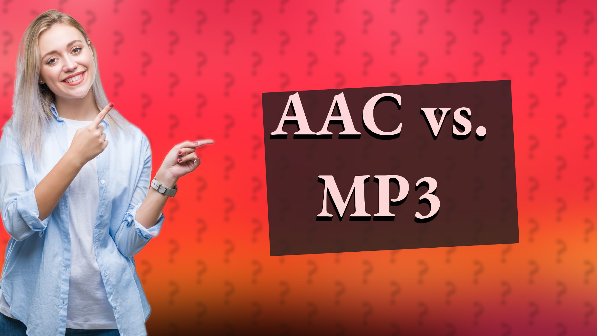 AAC vs. MP3