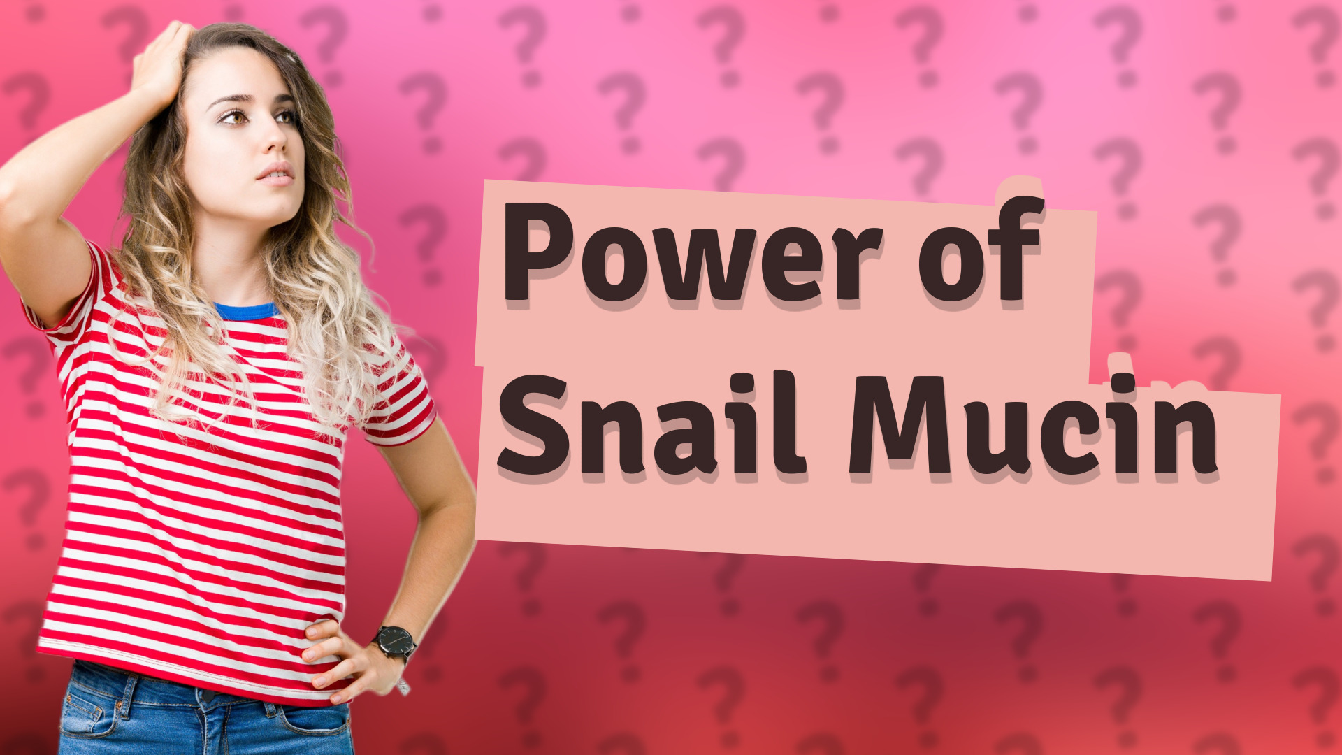 Power of Snail Mucin