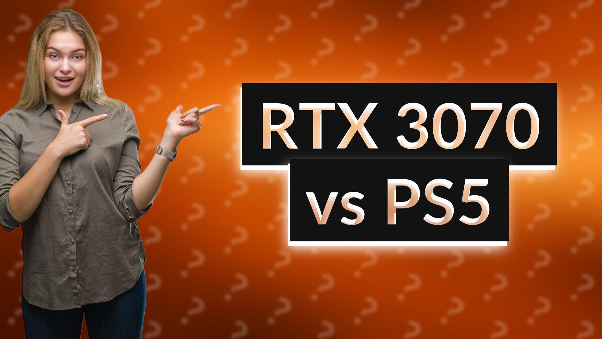 RTX 3070 vs PS5