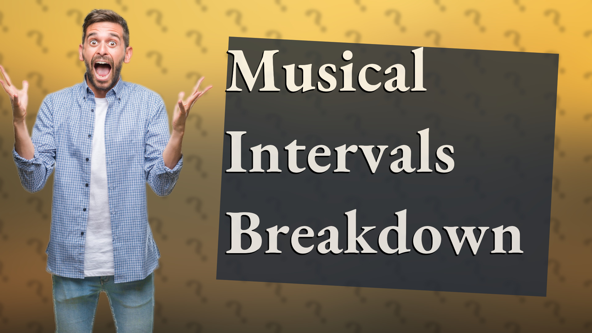 Musical Intervals Breakdown