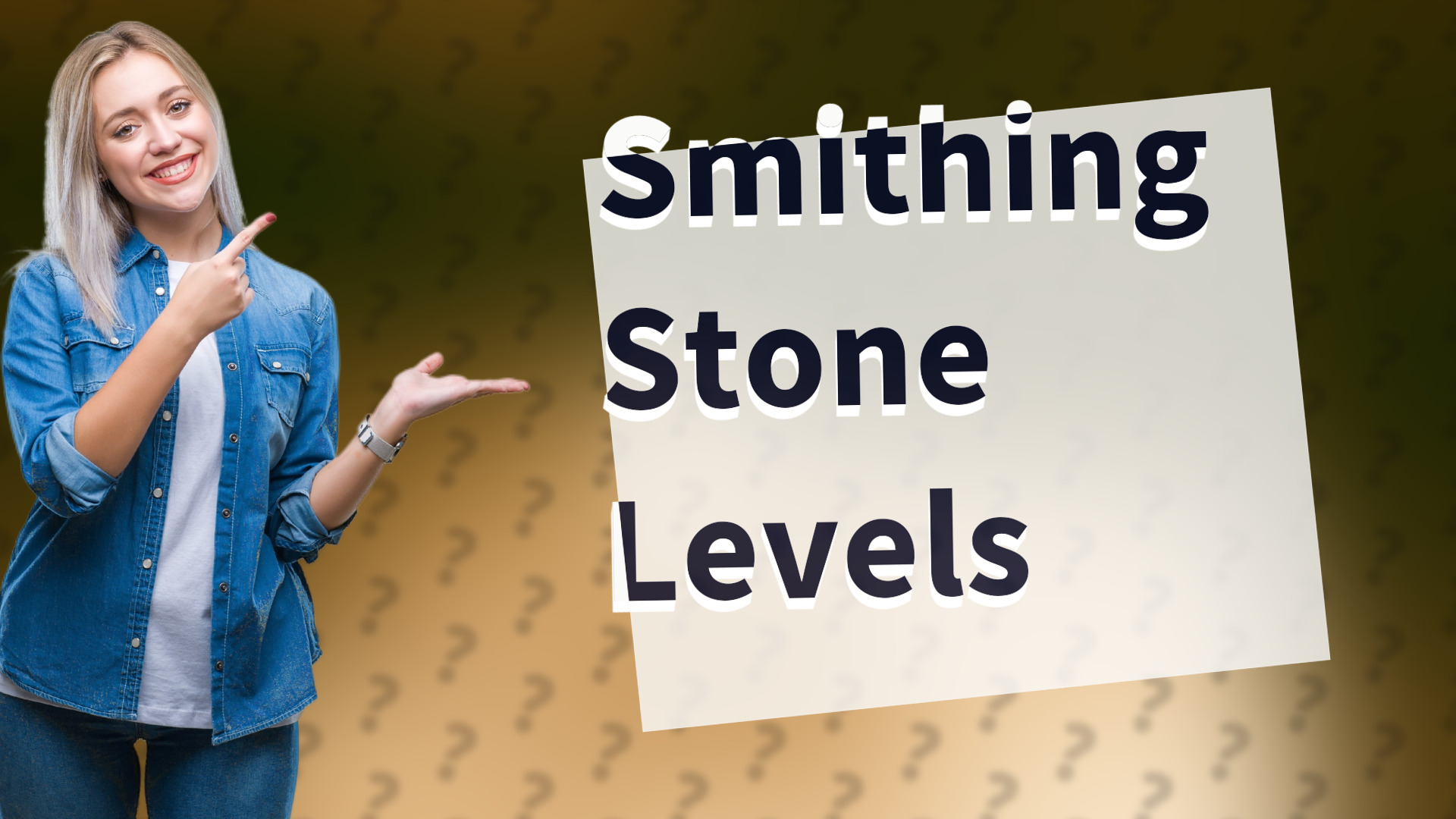 Smithing Stone Levels