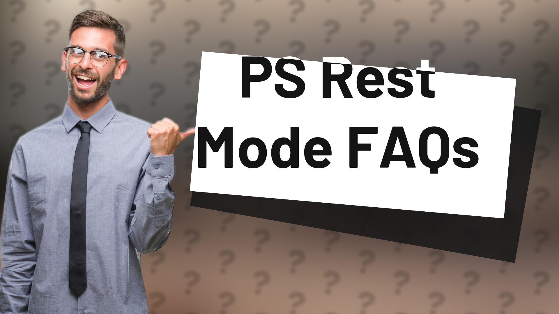 PS Rest Mode FAQs