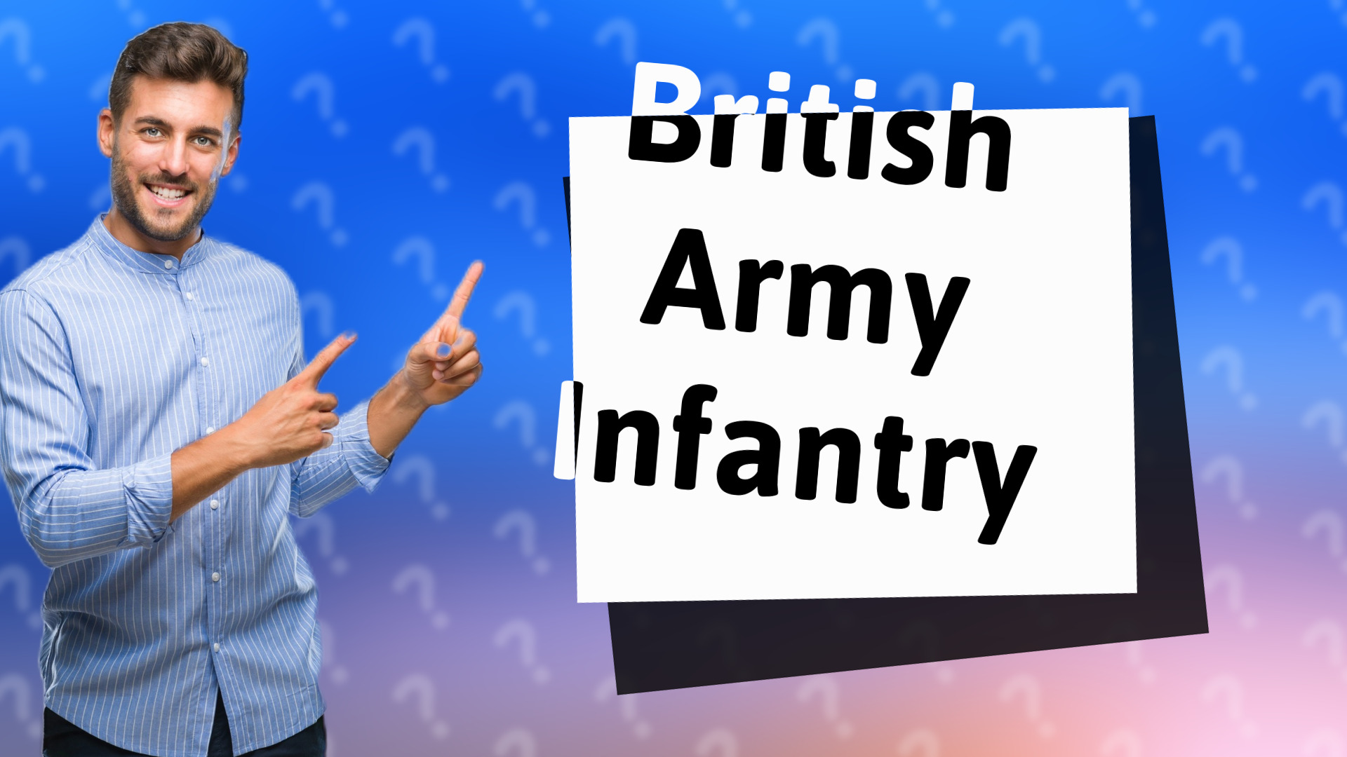 British Army Infantry