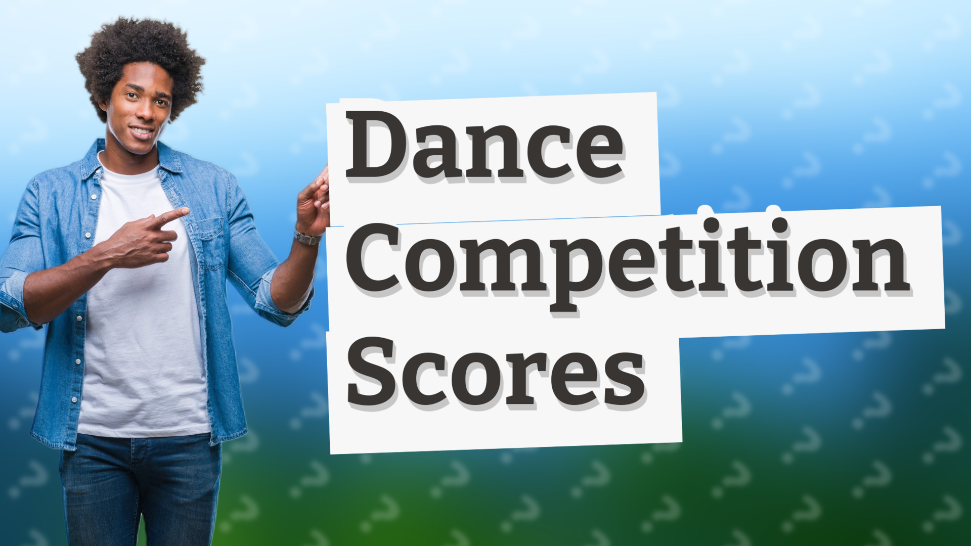Dance Competition Scores