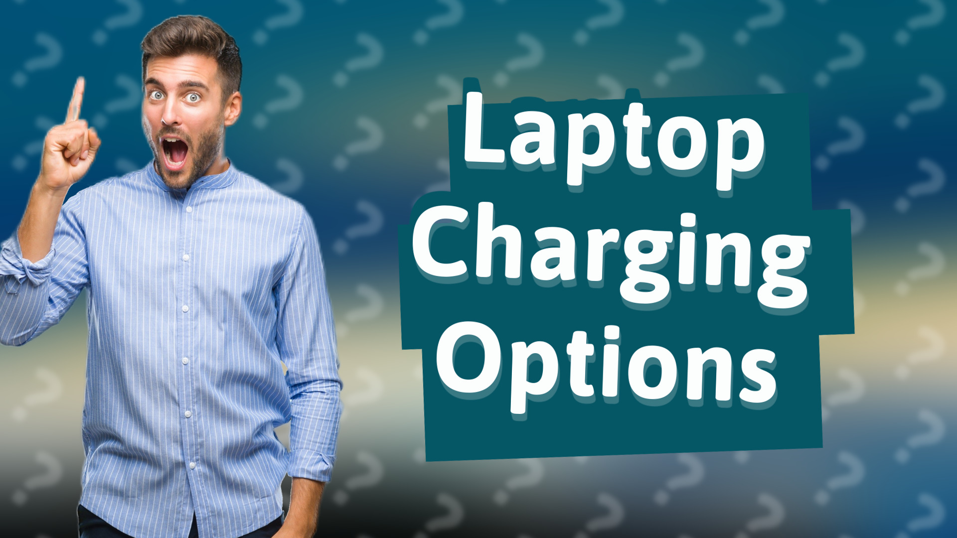 Laptop Charging Options
