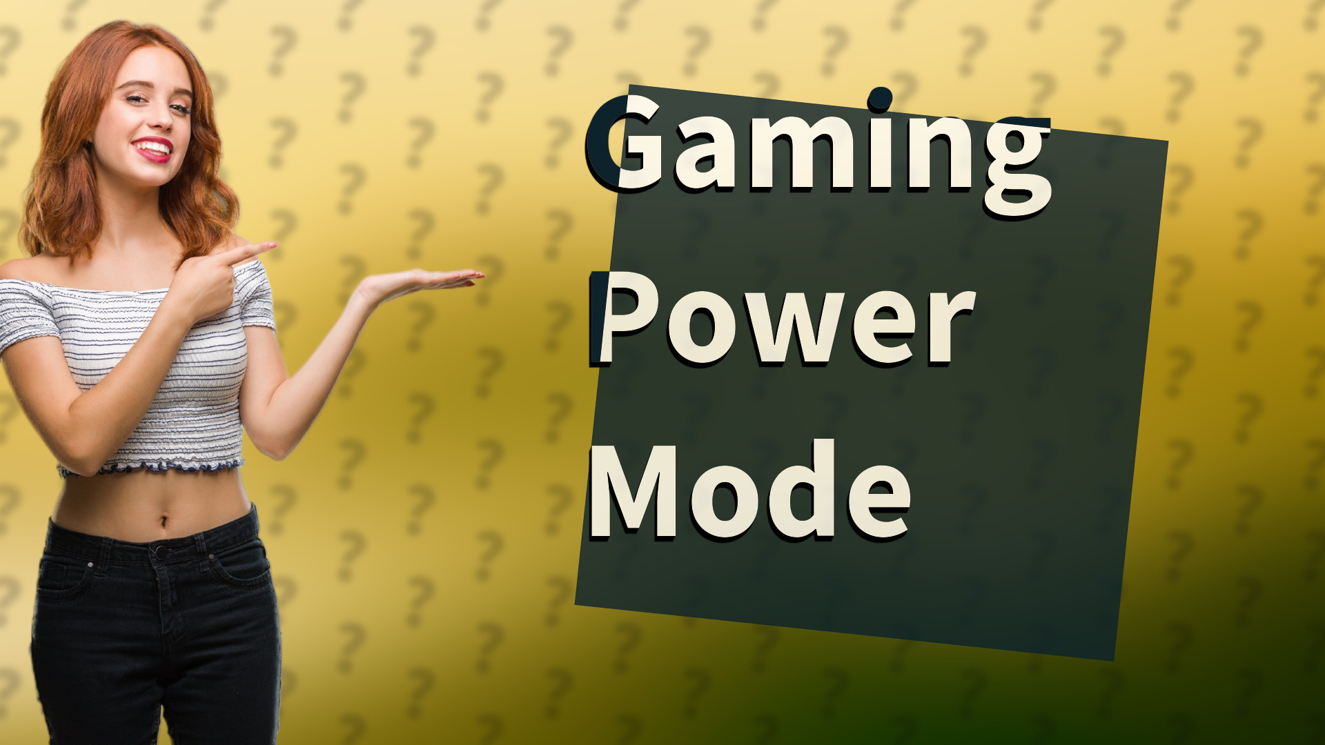 Gaming Power Mode