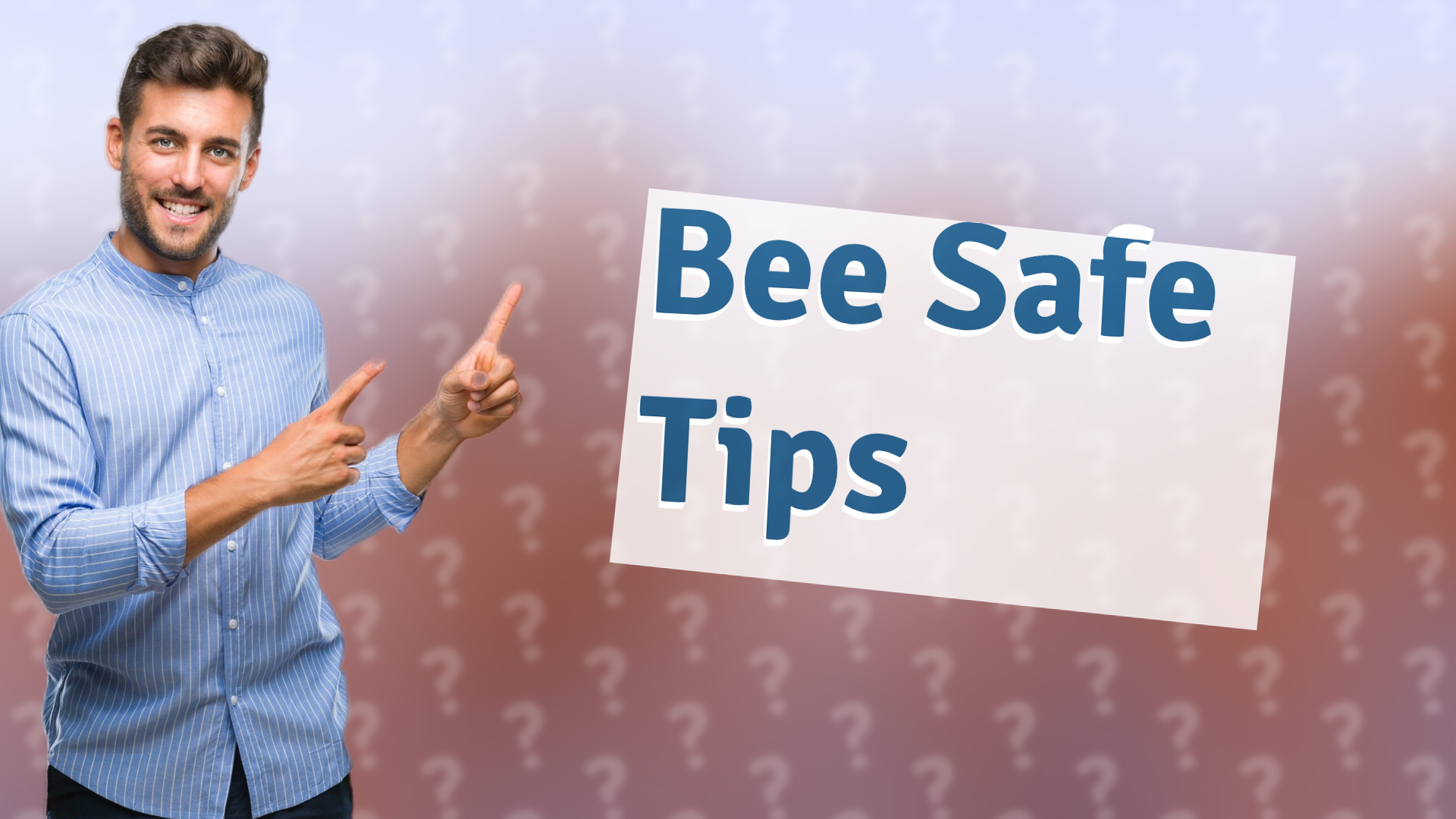Bee Safe Tips