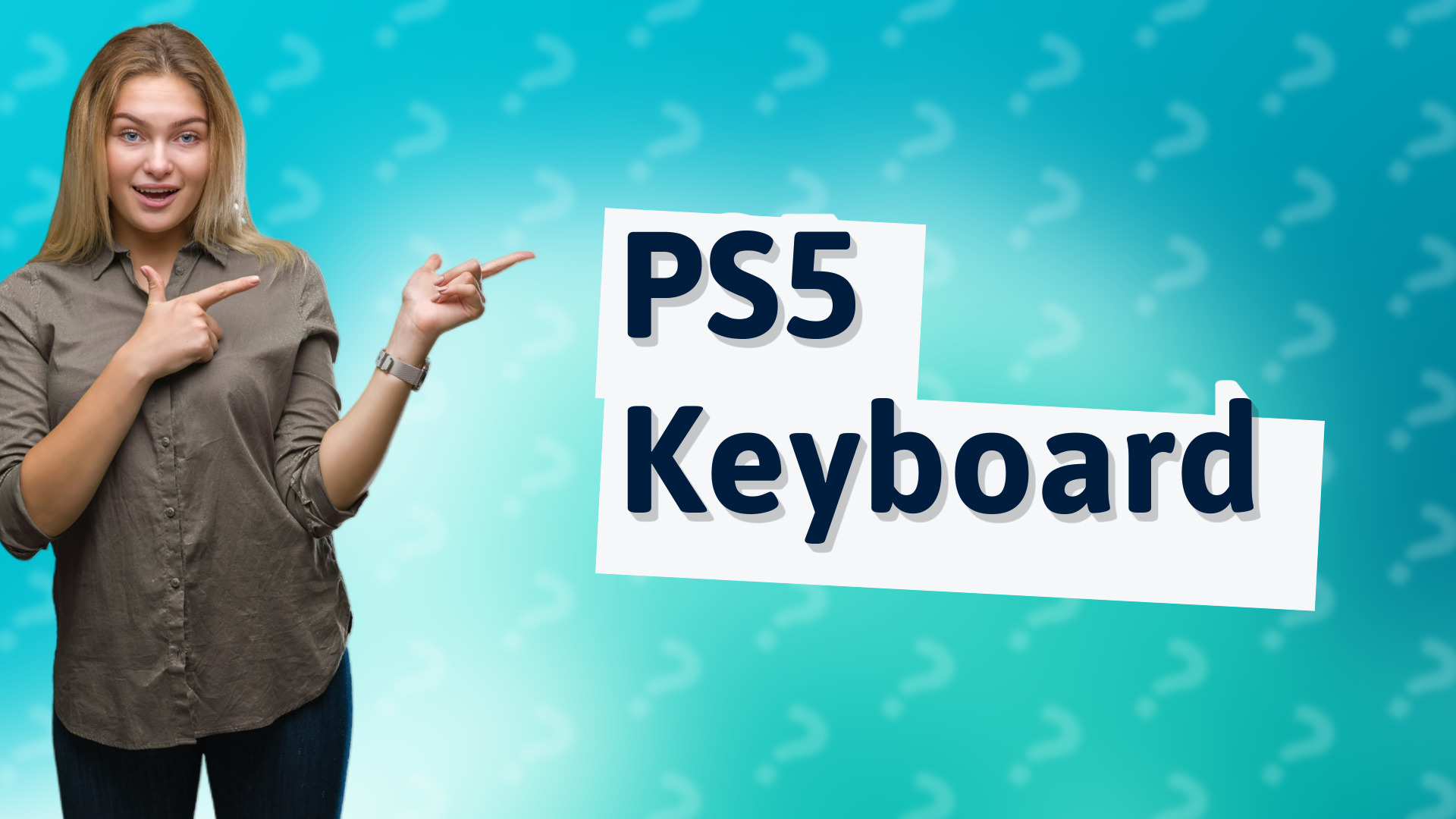 PS5 Keyboard