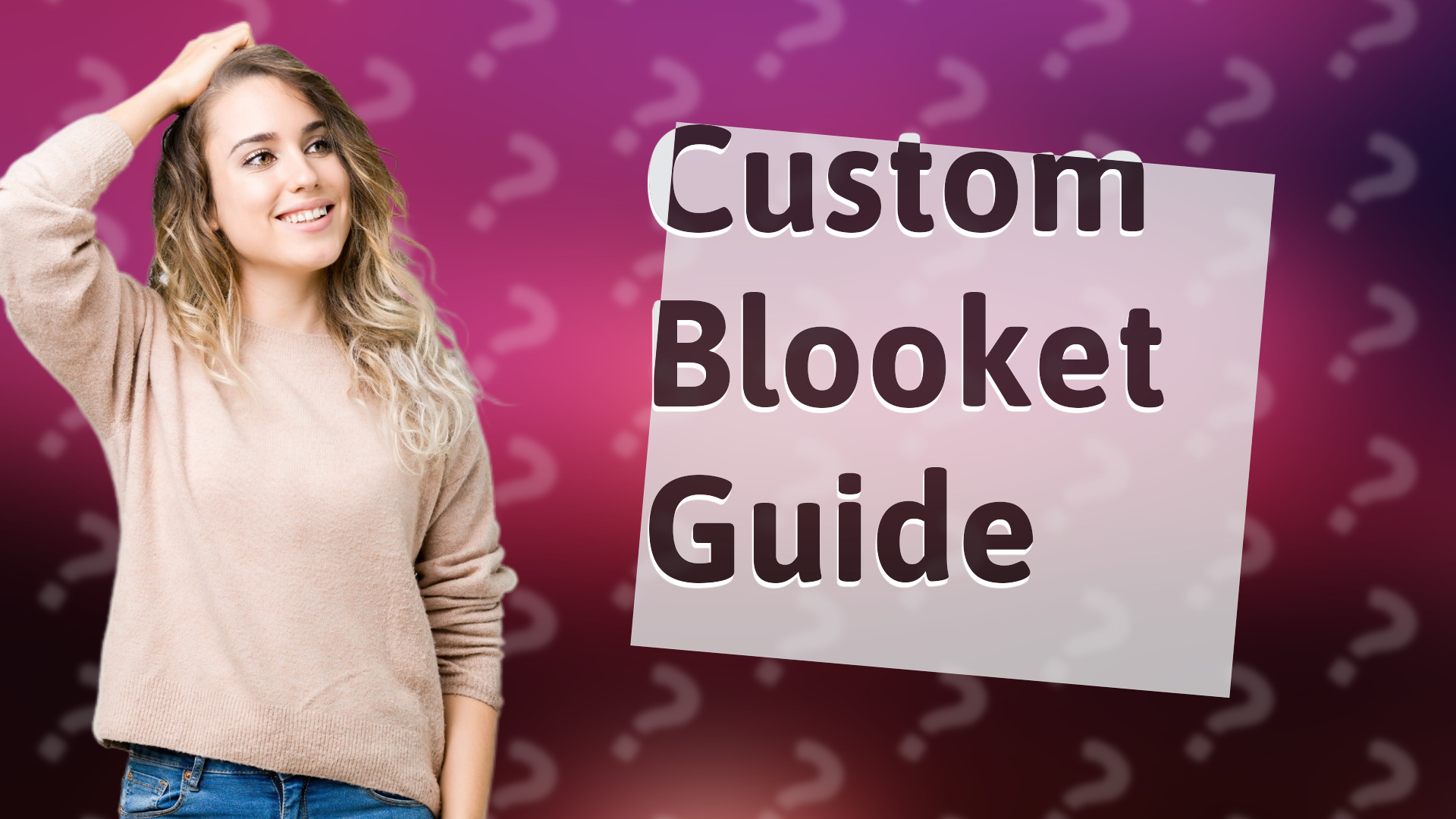 Custom Blooket Guide
