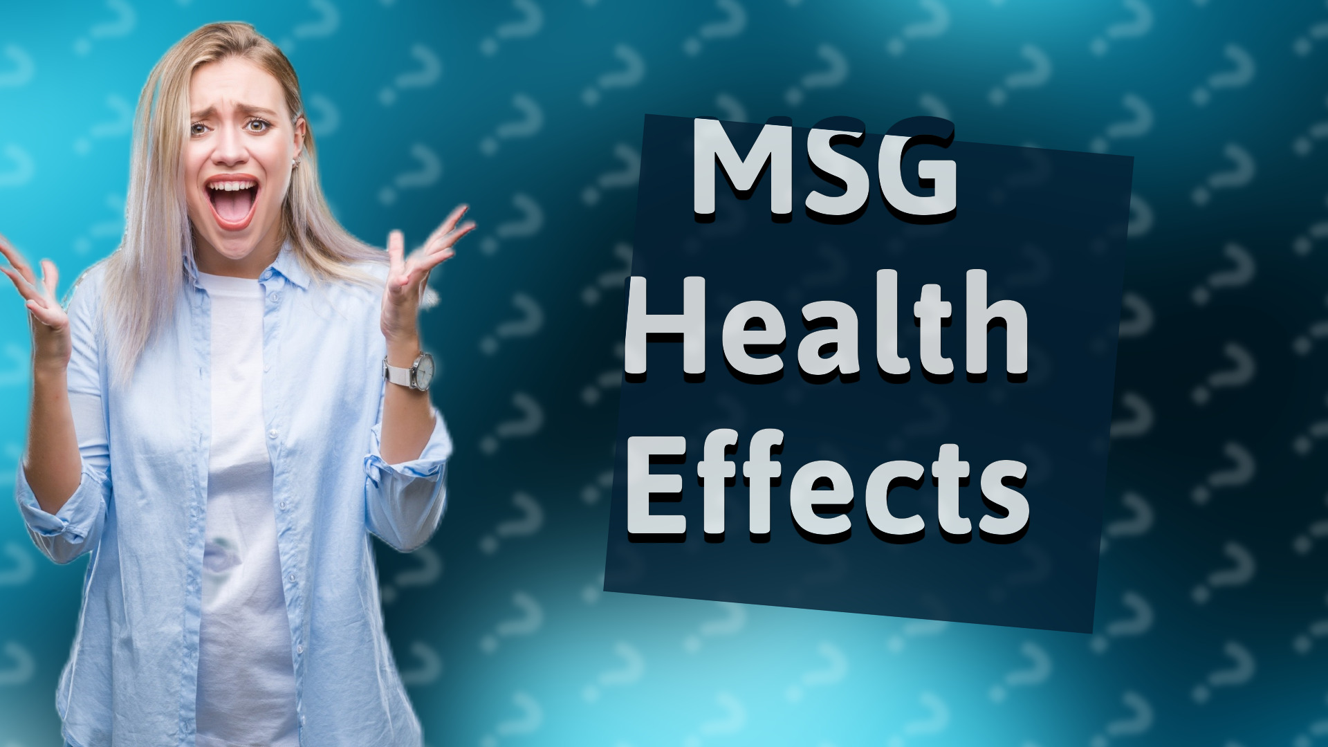 MSG Health Effects