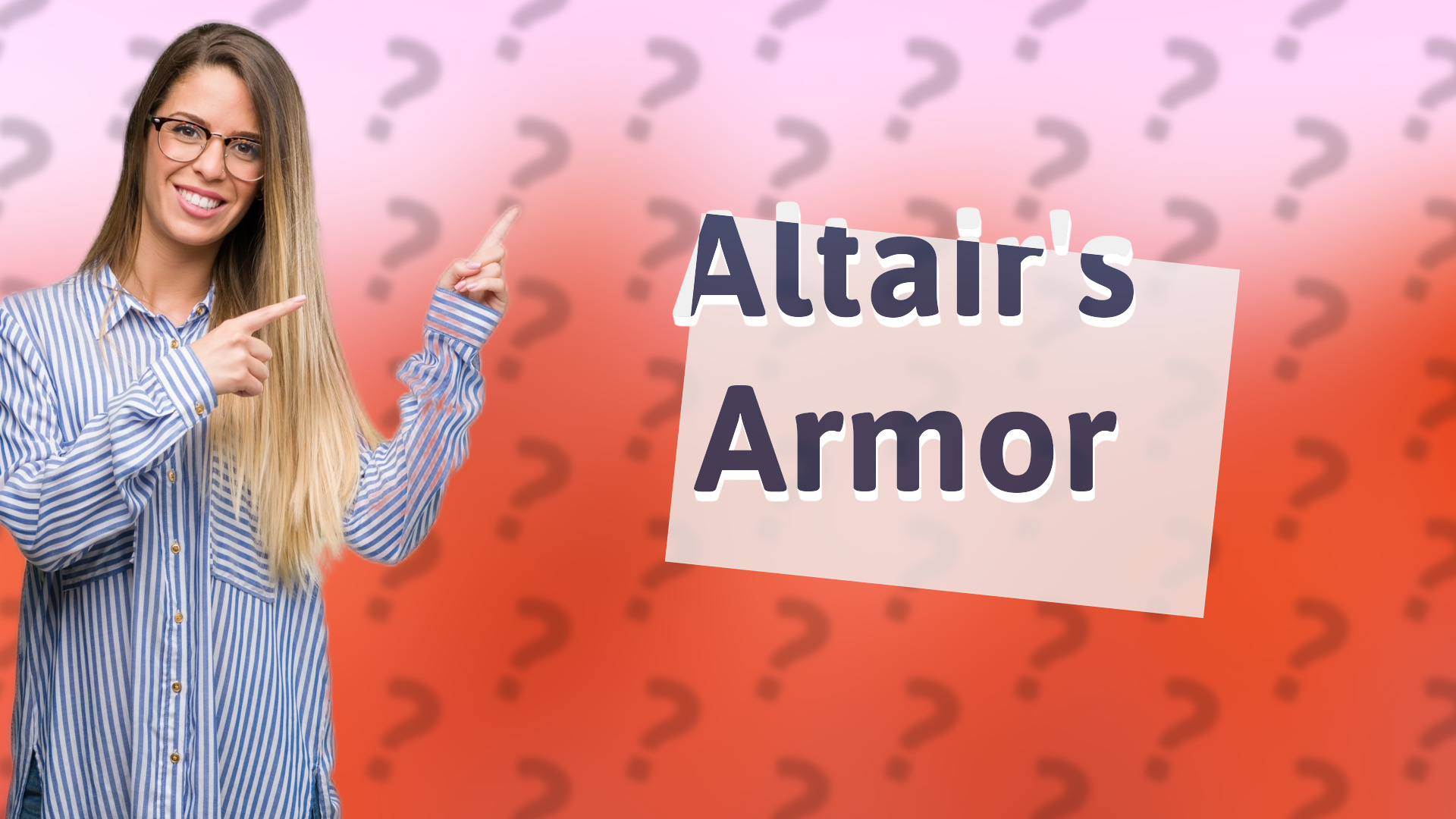Altair's Armor