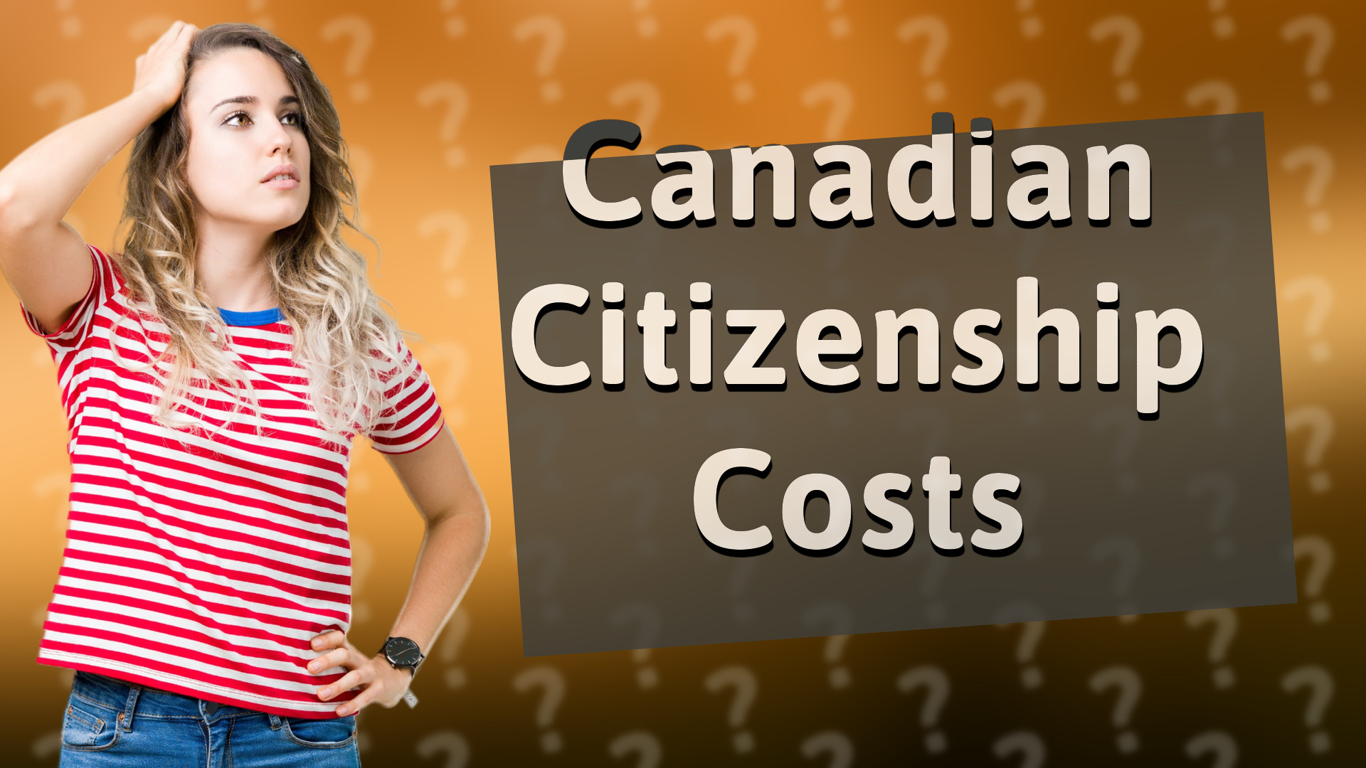 Canadian Citizenship Costs