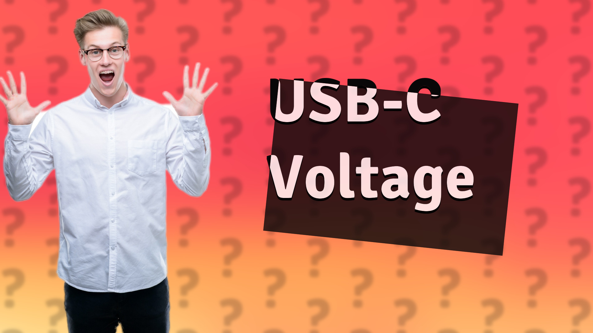 USB-C Voltage