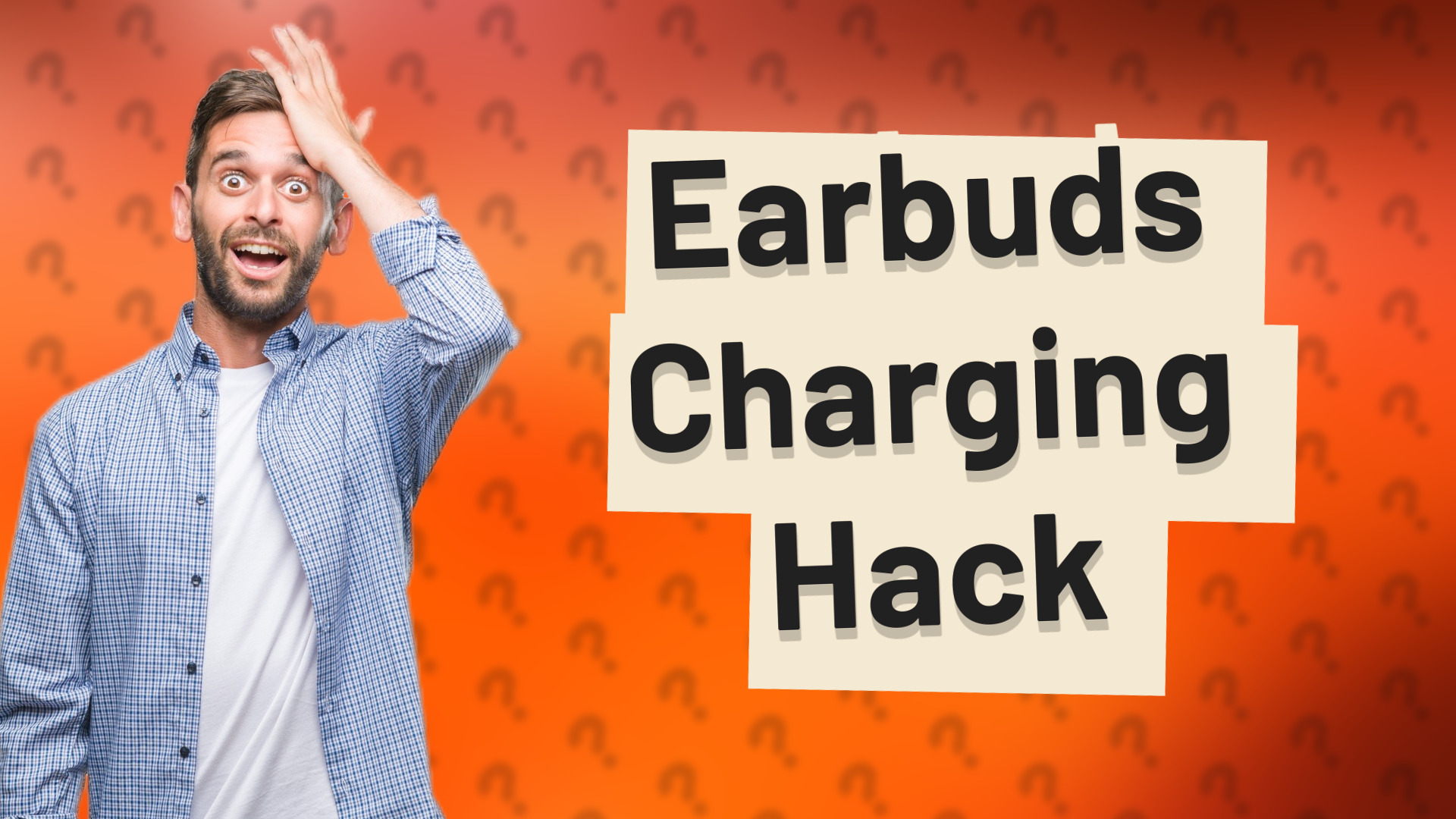 Earbuds Charging Hack