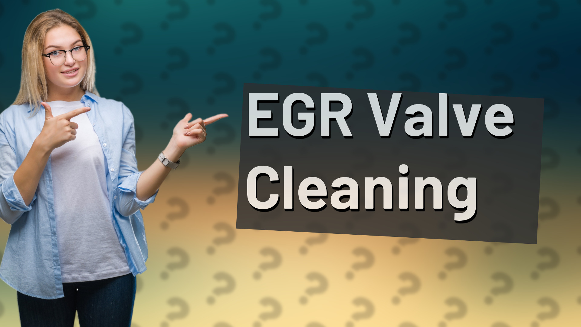 EGR Valve Cleaning