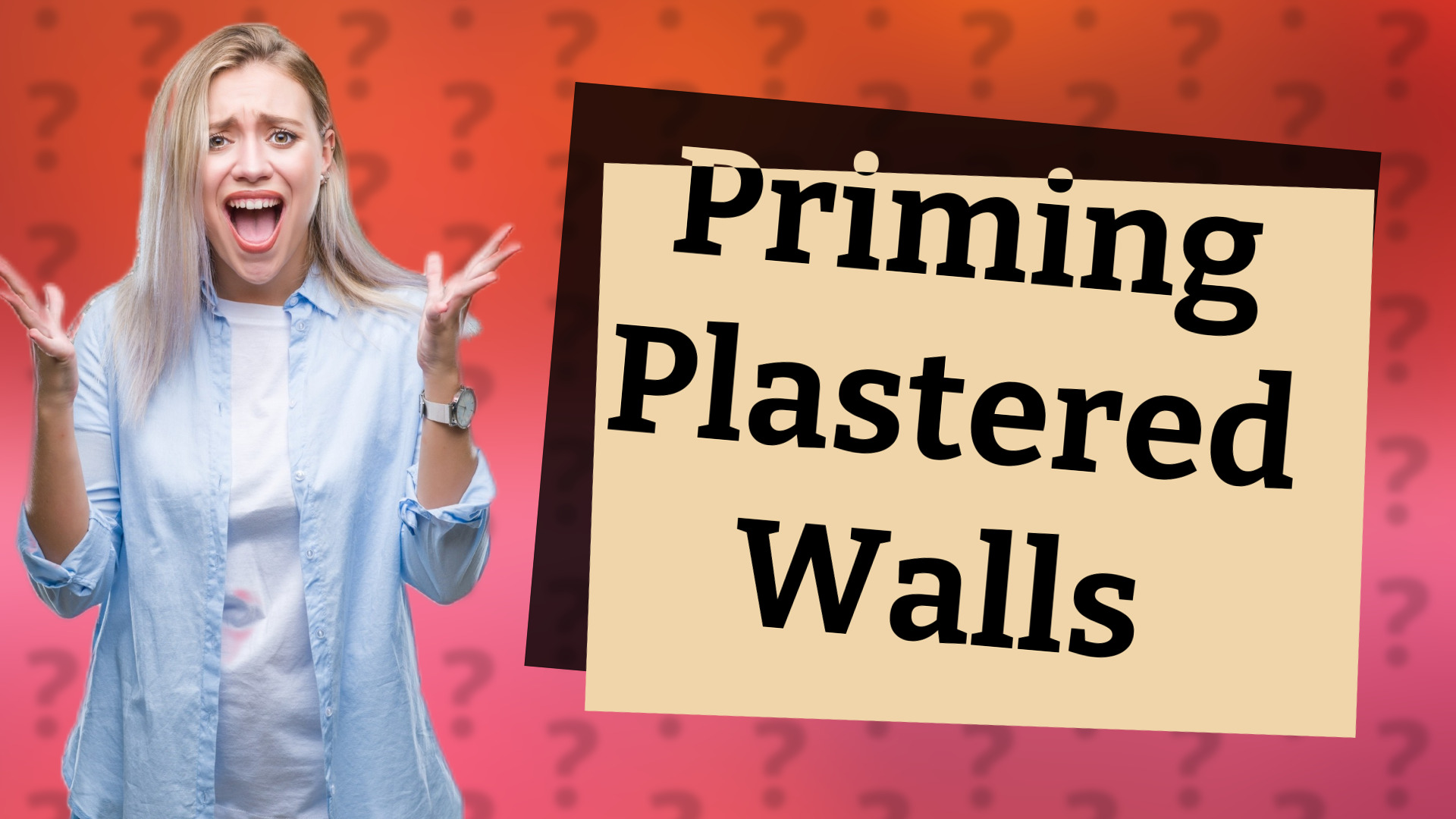 Priming Plastered Walls