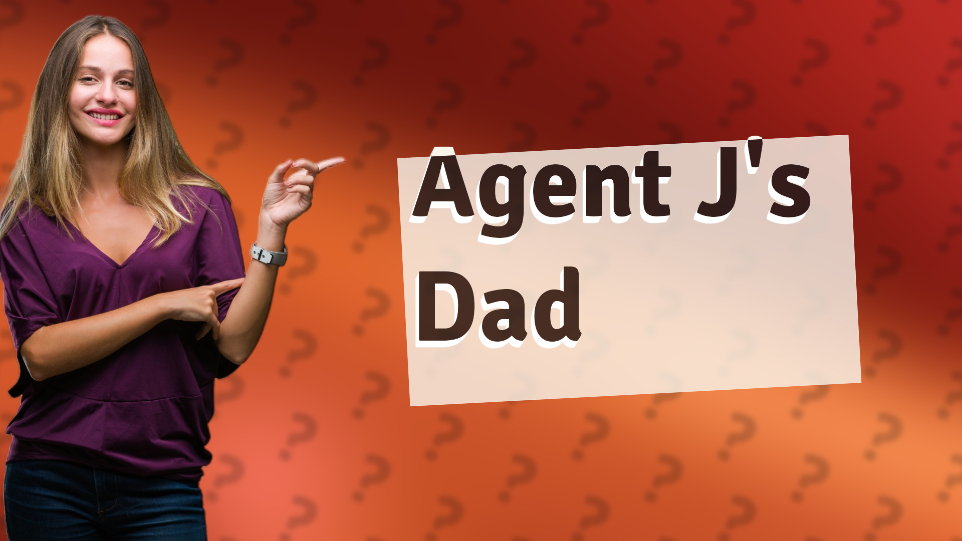 Agent J's Dad