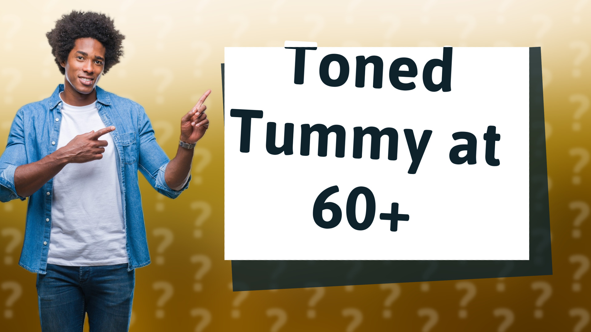 Toned Tummy at 60+