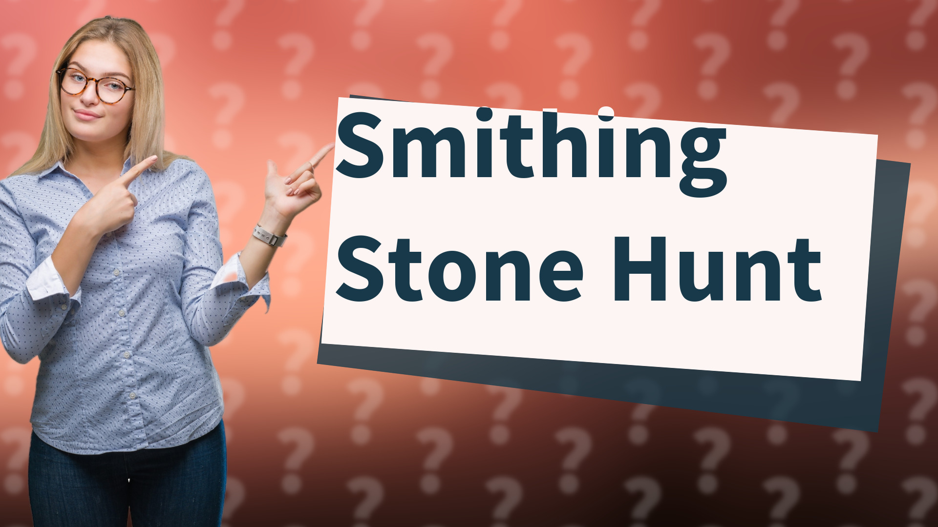 Smithing Stone Hunt