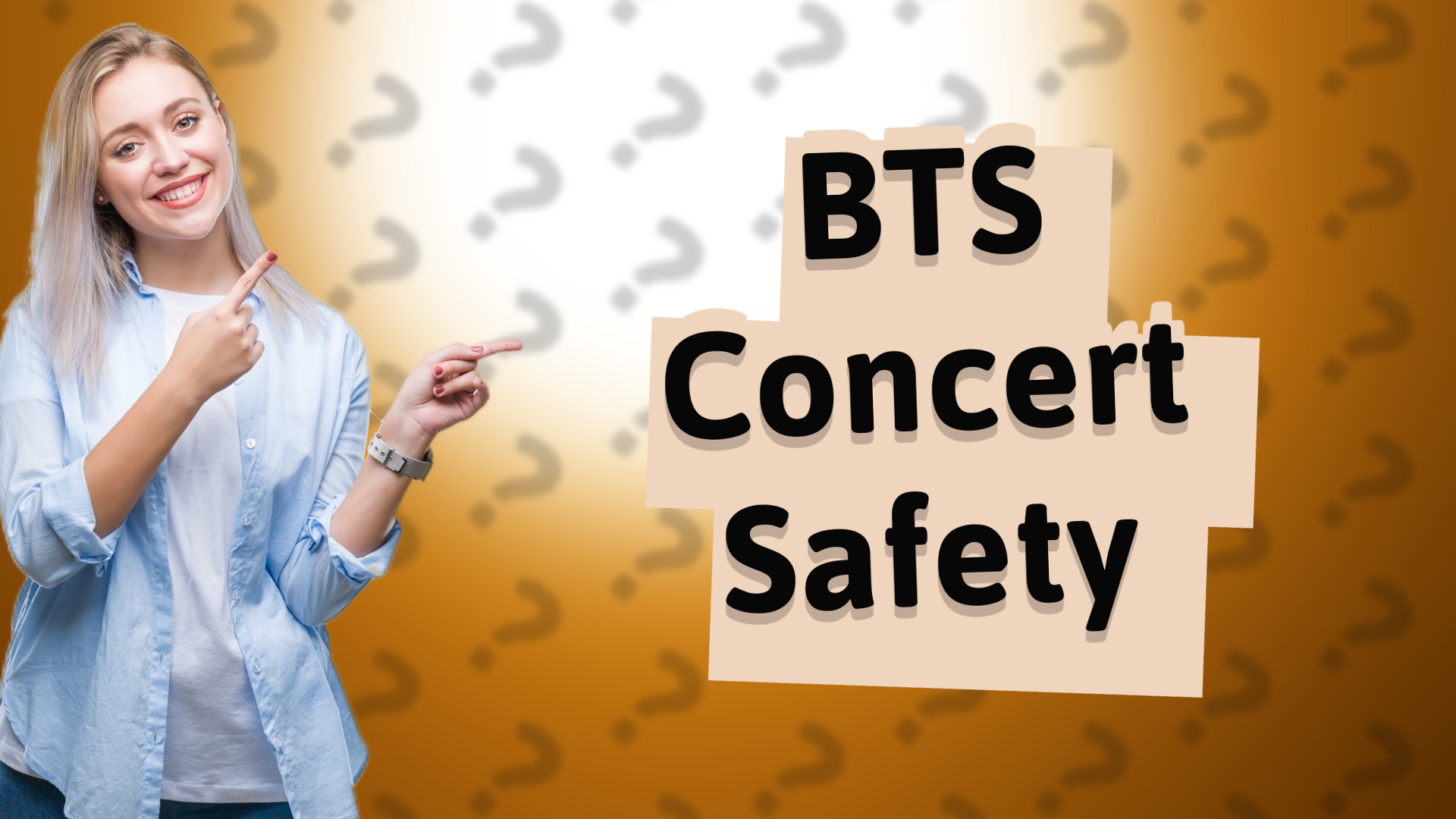 BTS Concert Safety