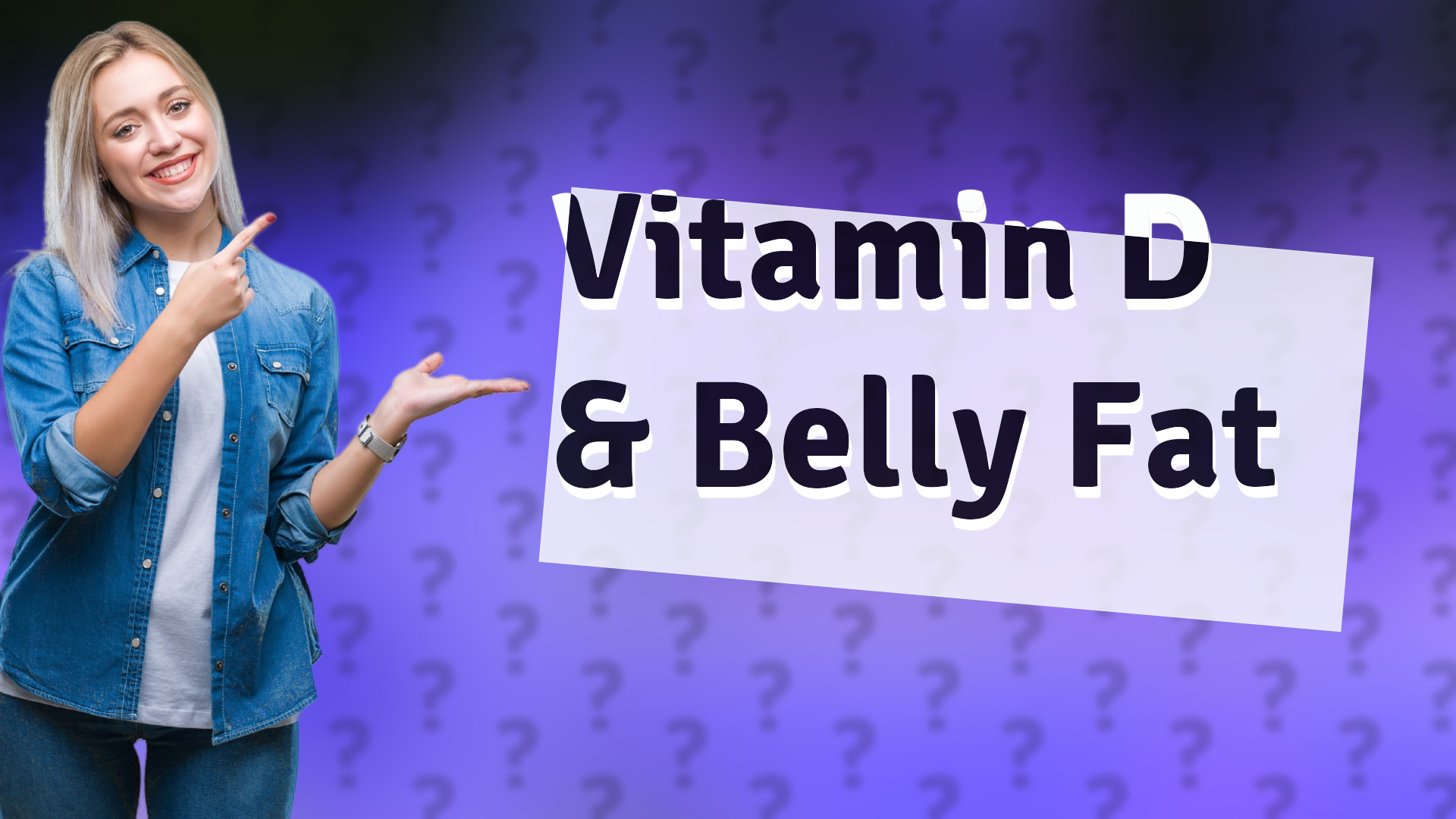 Vitamin D & Belly Fat