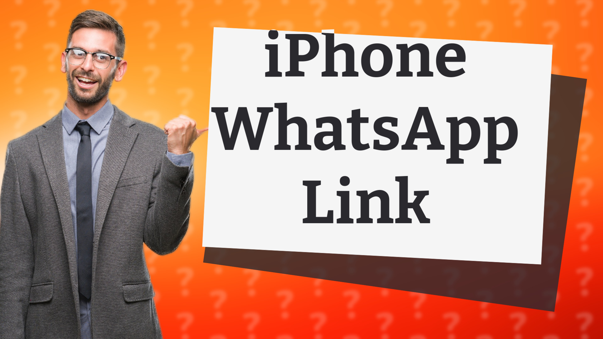 iPhone WhatsApp Link