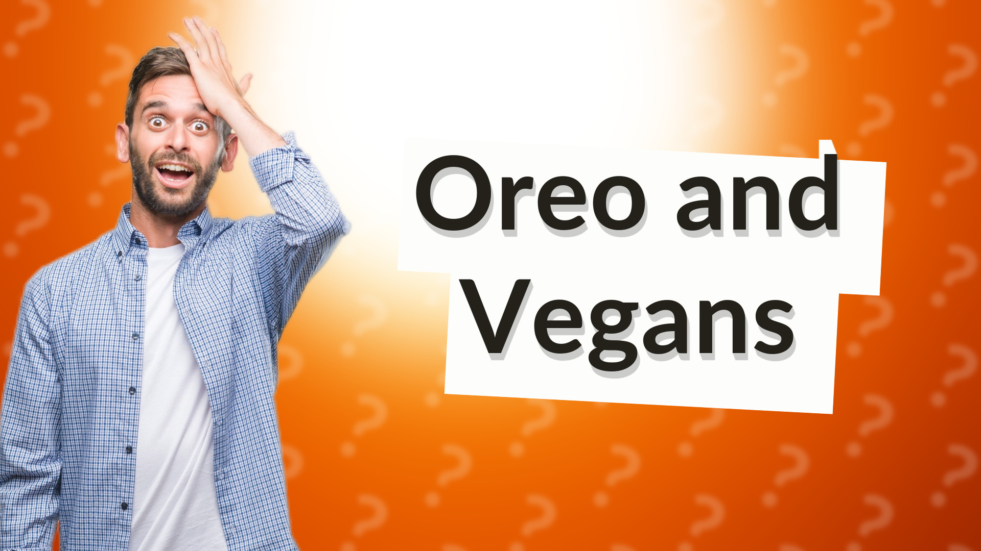 Oreo and Vegans