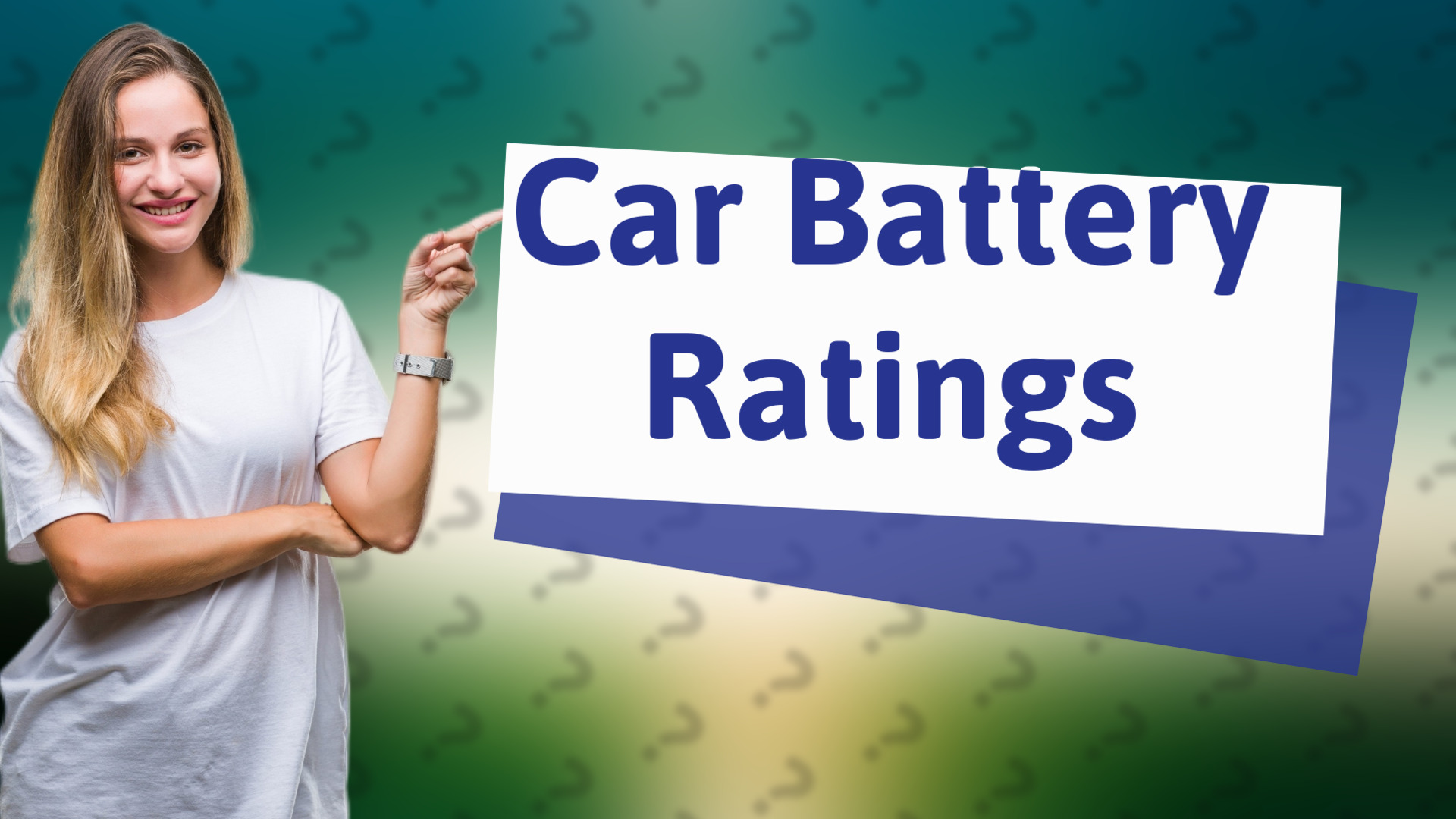 Car Battery Ratings
