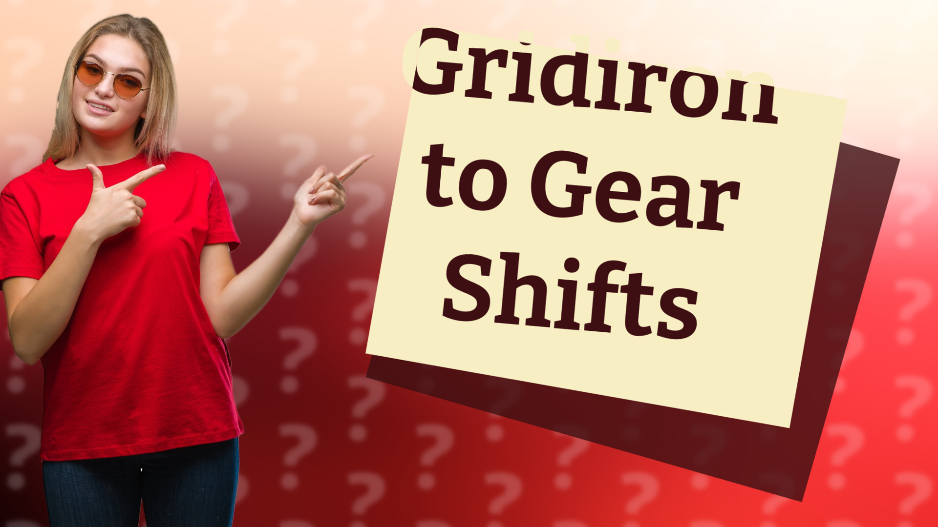 Gridiron to Gear Shifts