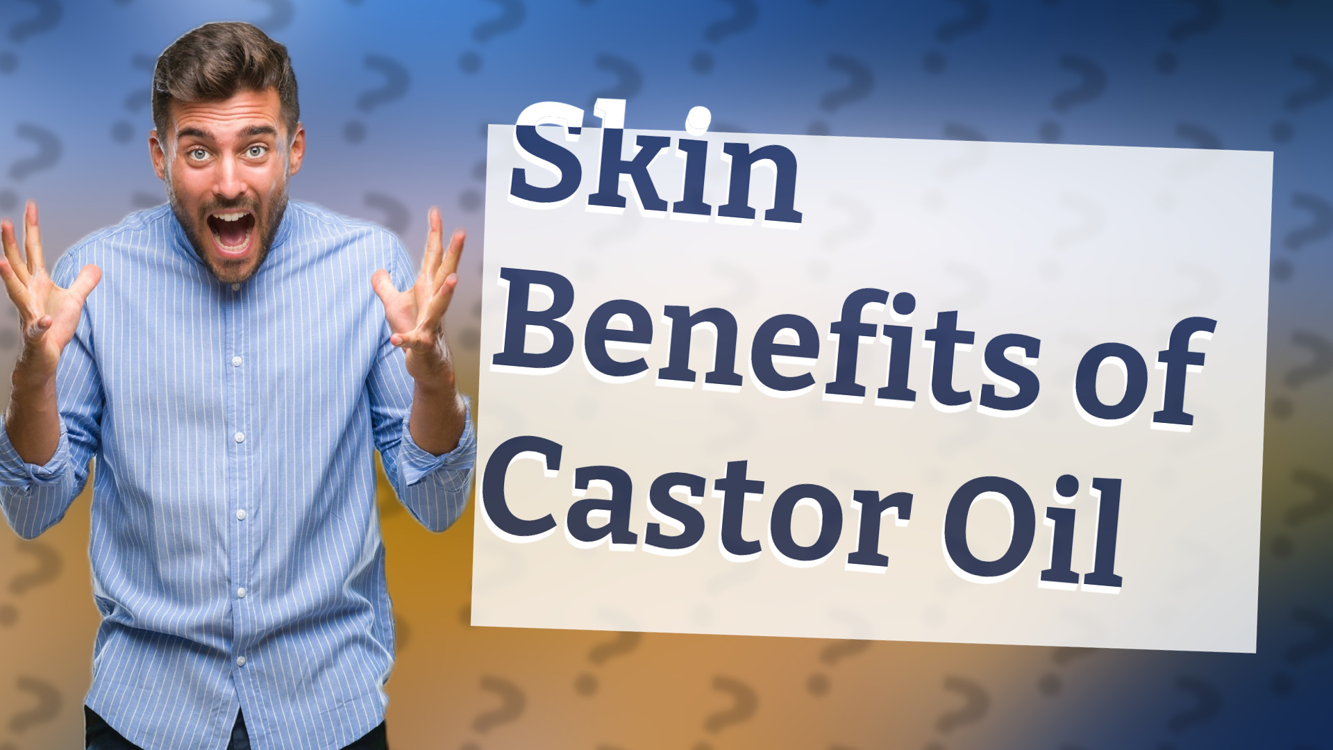 Skin Benefits of Castor Oil