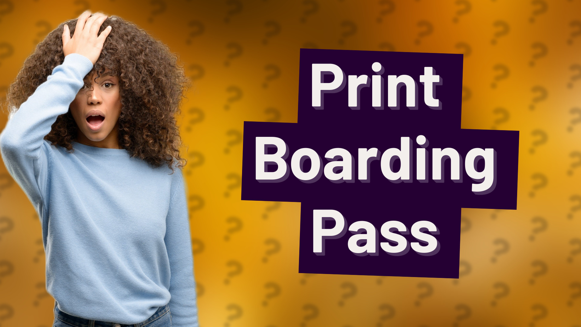 Print Boarding Pass