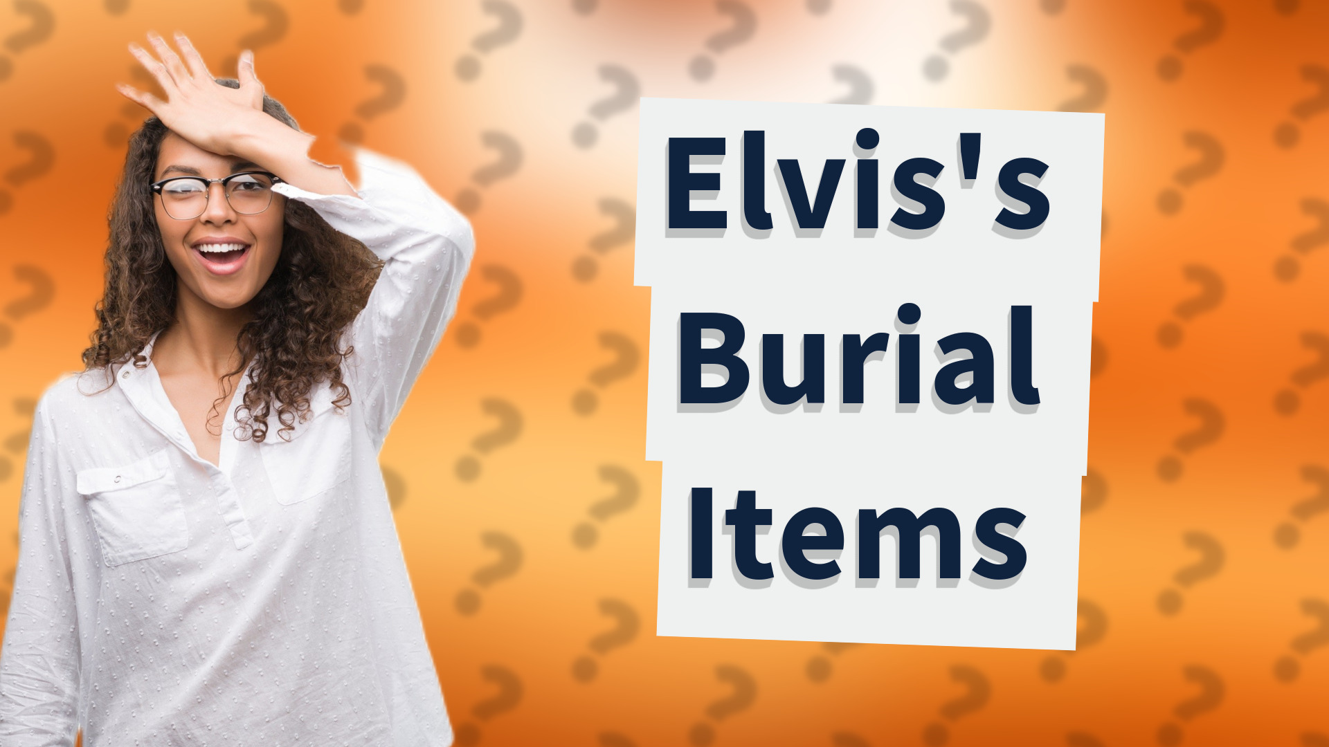 Elvis's Burial Items