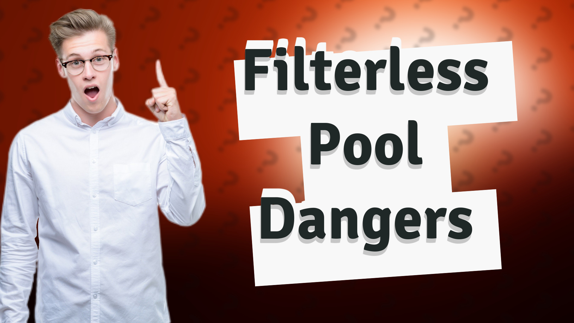Filterless Pool Dangers