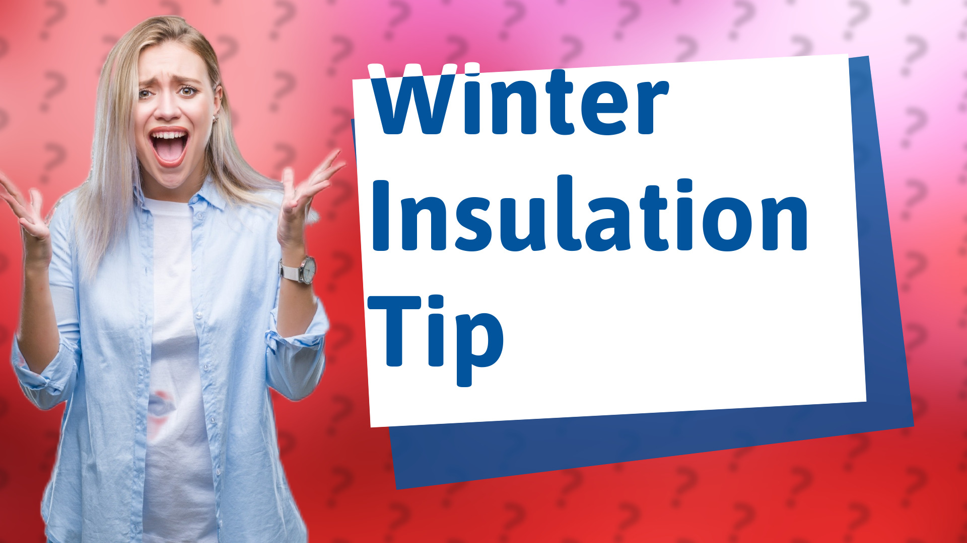 Winter Insulation Tip