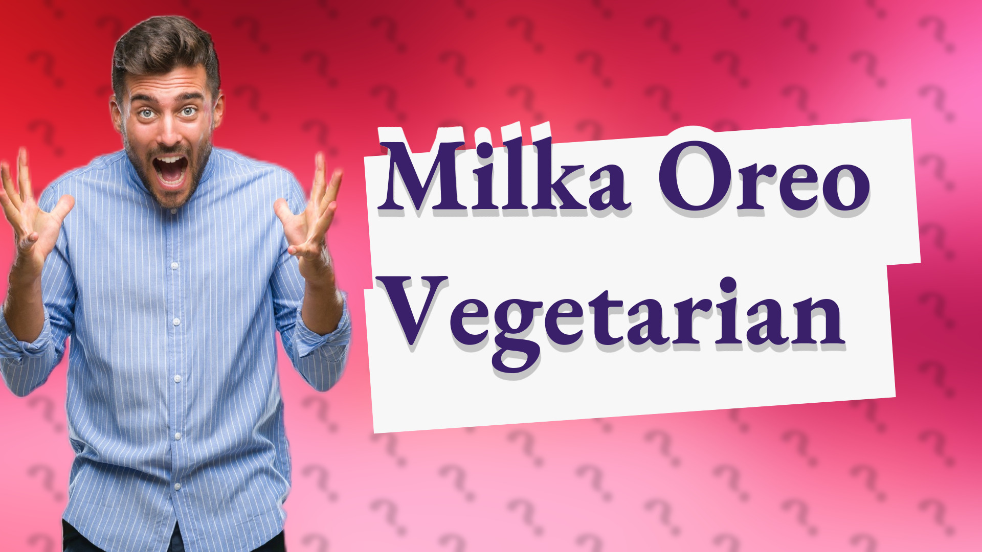 Milka Oreo Vegetarian