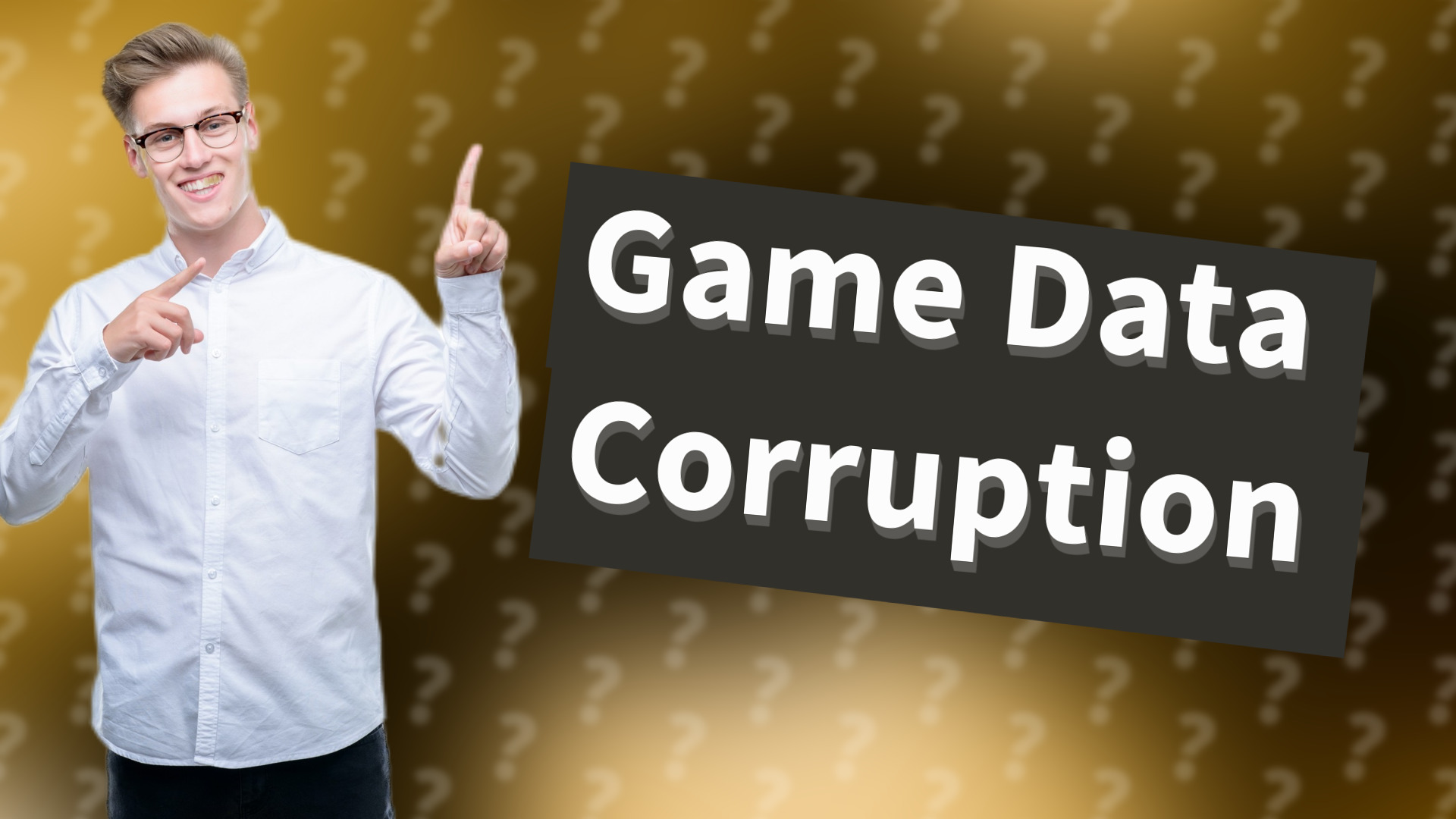 Game Data Corruption