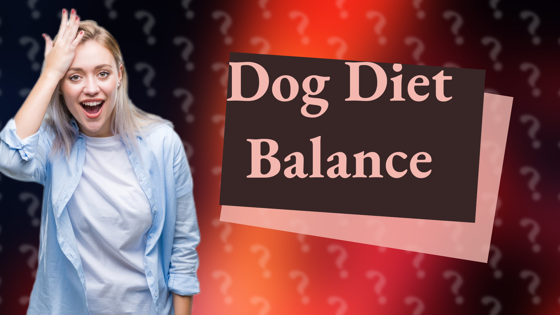 Dog Diet Balance