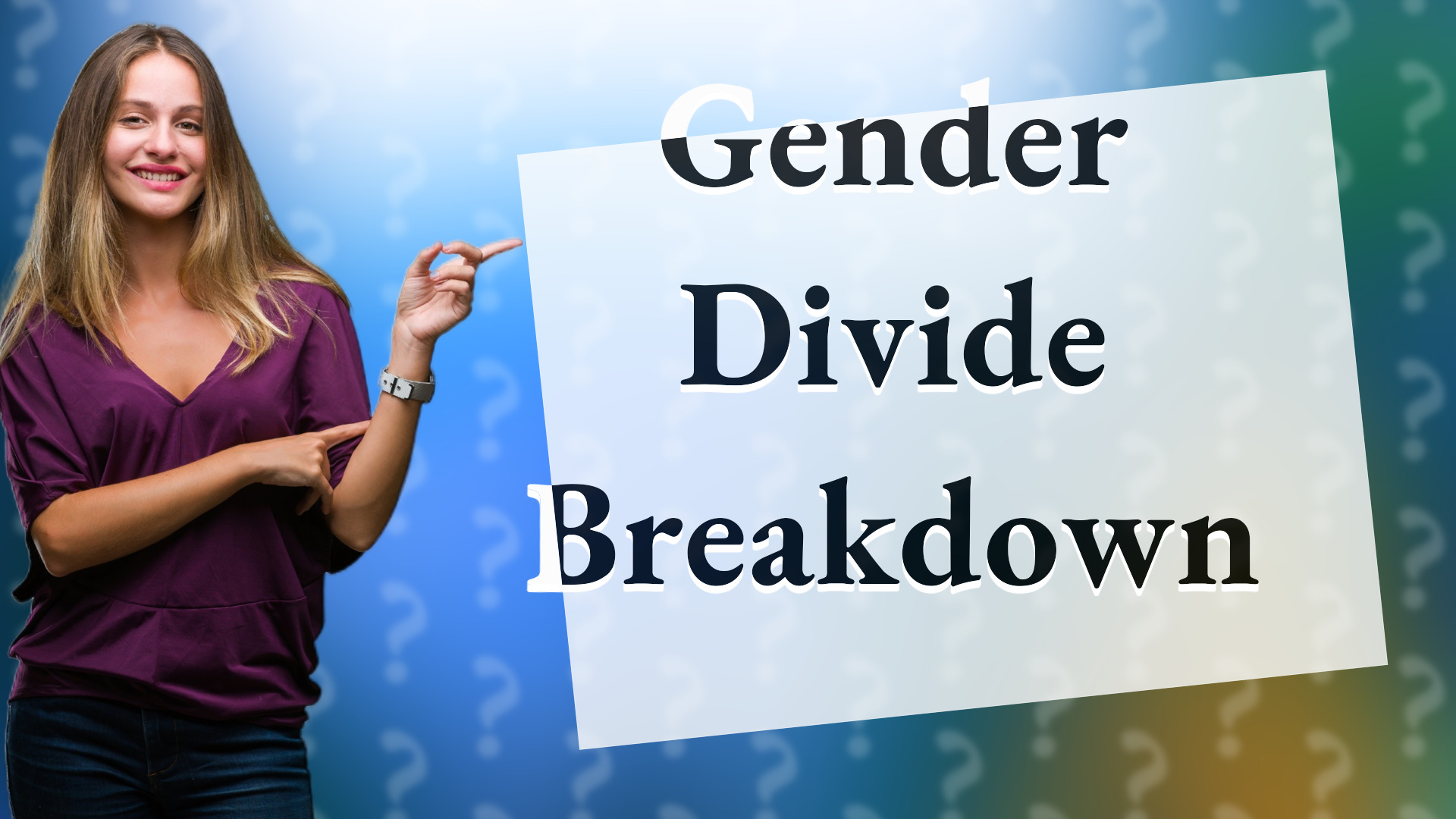 Gender Divide Breakdown