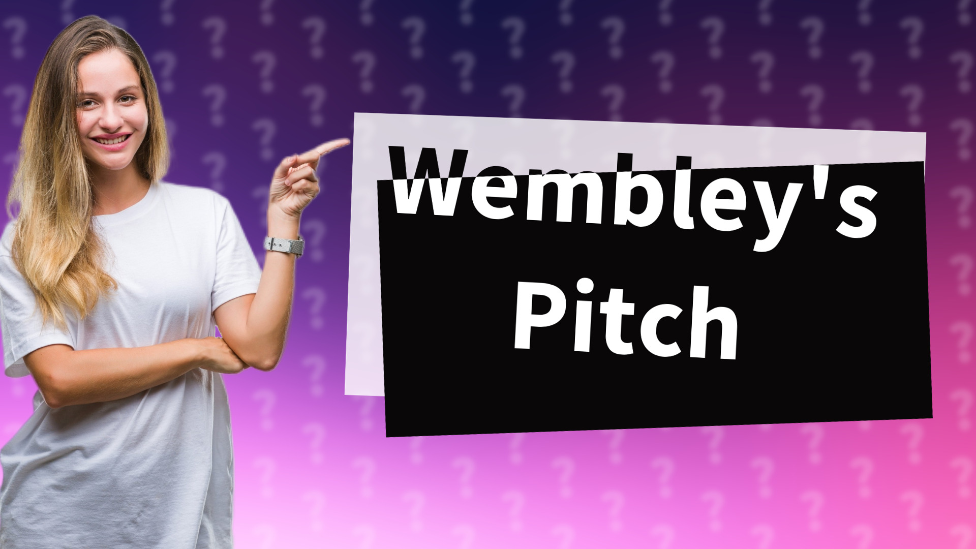 Wembley's Pitch