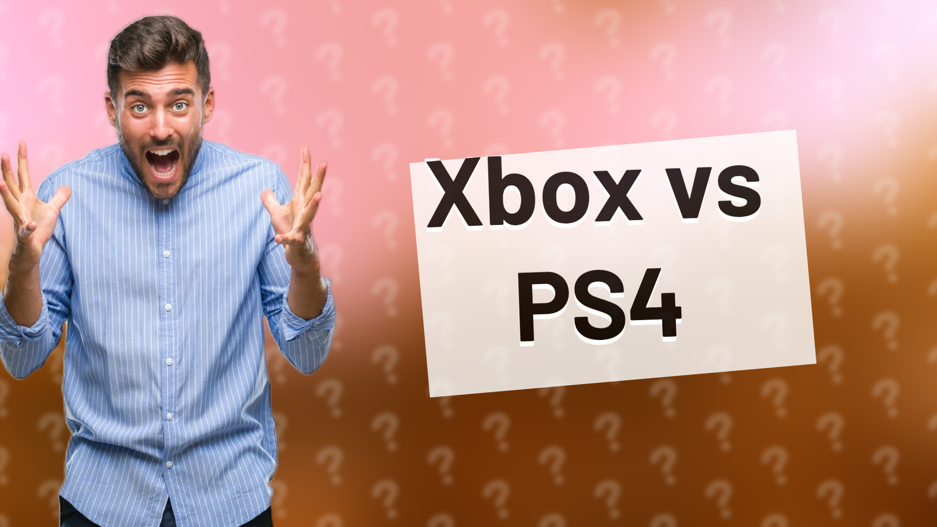 Xbox vs PS4