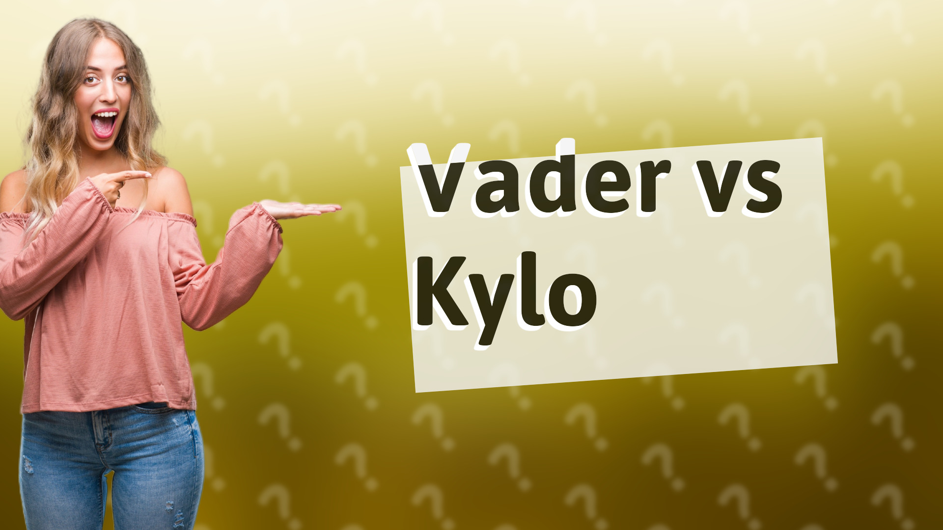 Vader vs Kylo