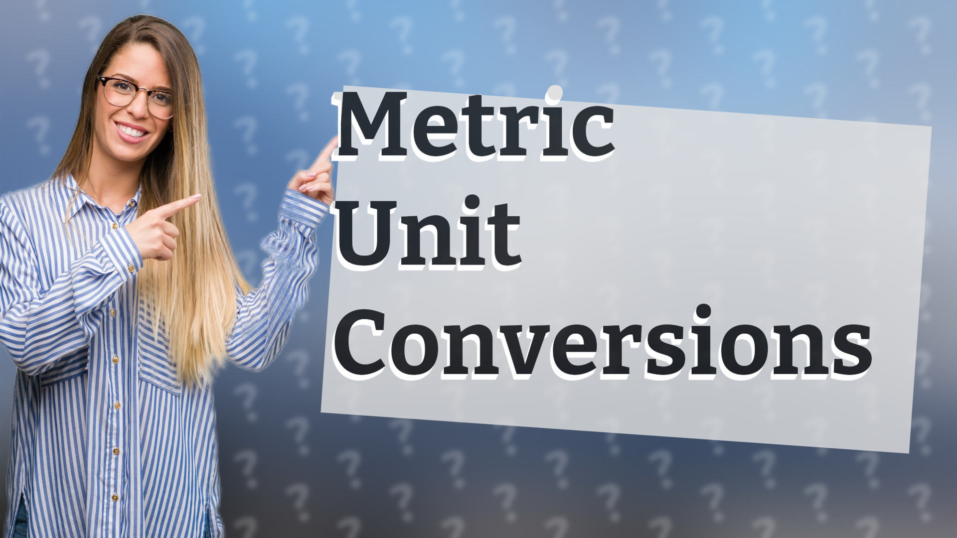 Metric Unit Conversions